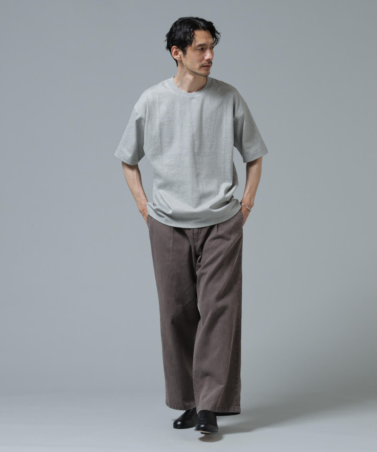 Anti Soaked(R) 汗染み防止 ミドルウェイト 7.1oz ビッグシルエットTシャツ
