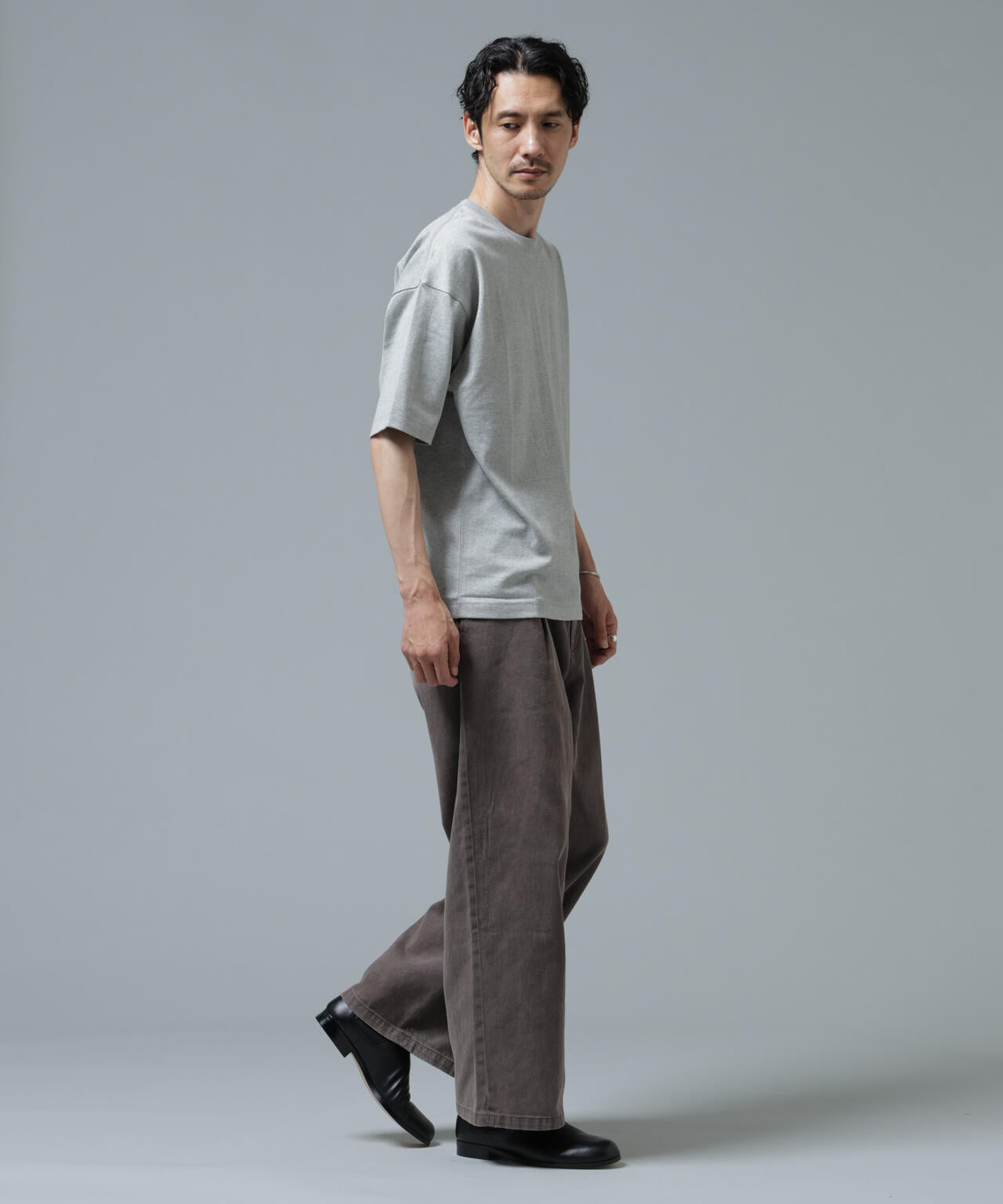 Anti Soaked(R) 汗染み防止 ミドルウェイト 7.1oz ビッグシルエットTシャツ