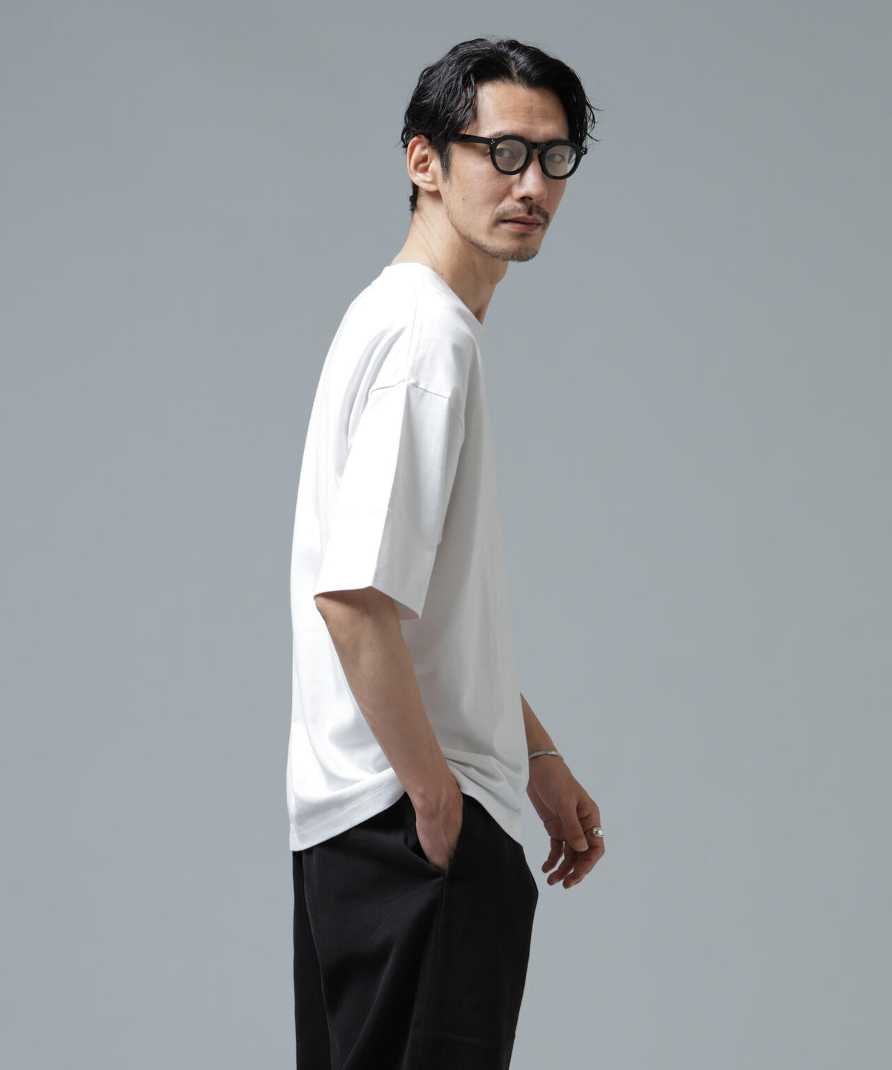 Anti Soaked(R) 汗染み防止 ミドルウェイト 7.1oz ビッグシルエットTシャツ