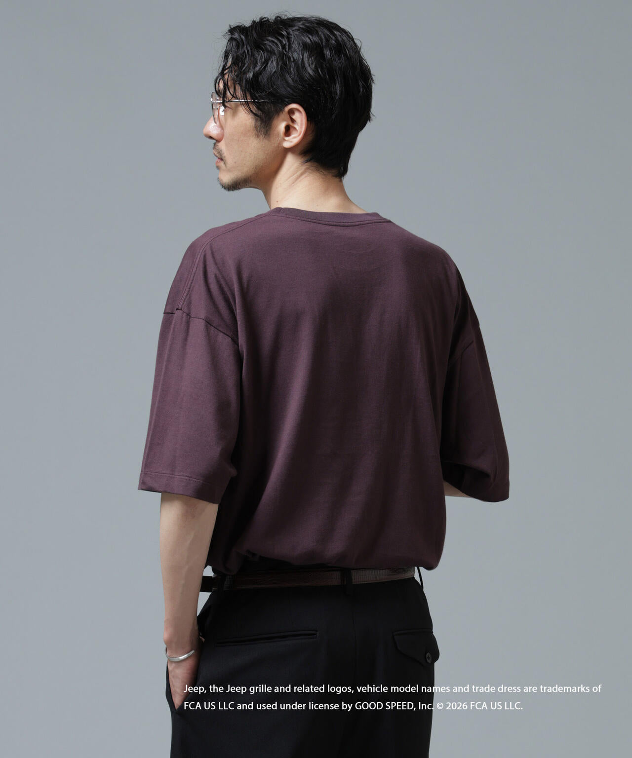 GOOD ROCK SPEED×Anti Soaked(R) 汗染み防止 ジープ Tシャツ