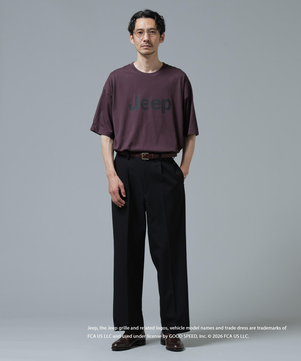 GOOD ROCK SPEED×Anti Soaked(R) 汗染み防止 ジープ Tシャツ