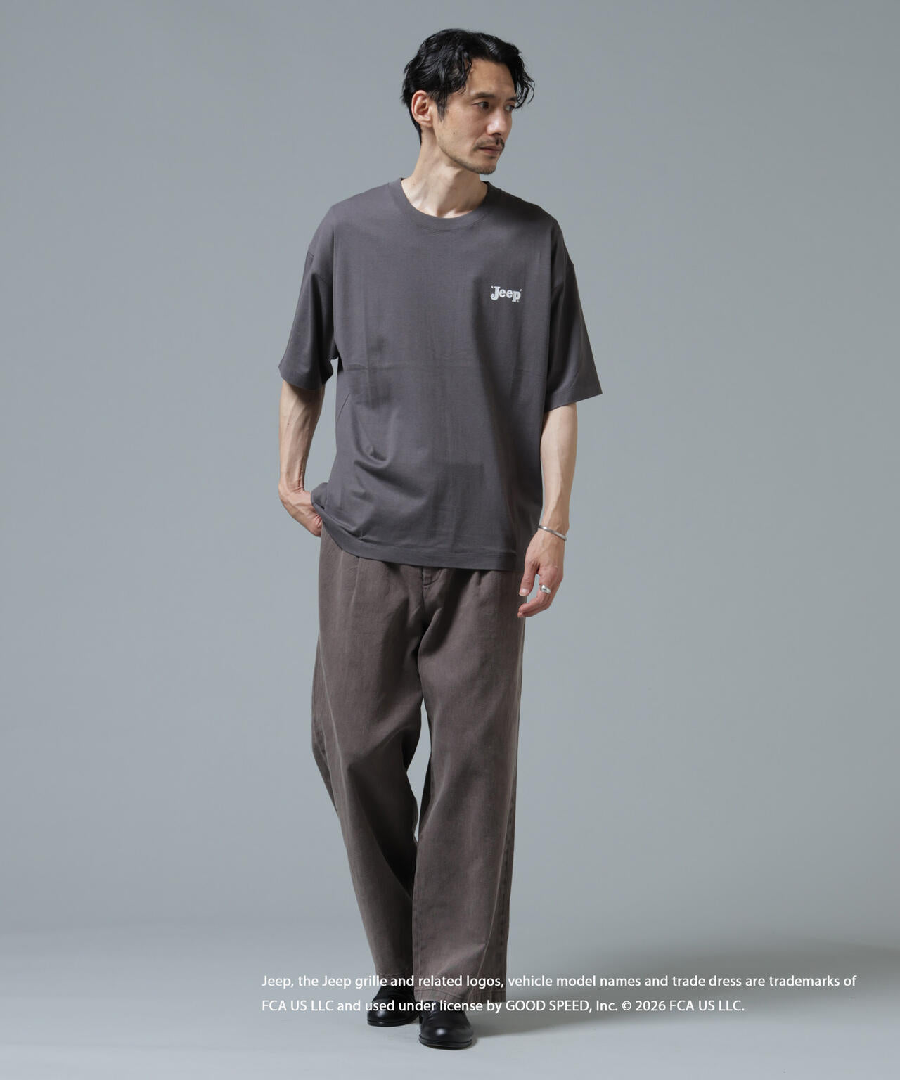 GOOD ROCK SPEED×Anti Soaked(R) 汗染み防止 ジープ Tシャツ