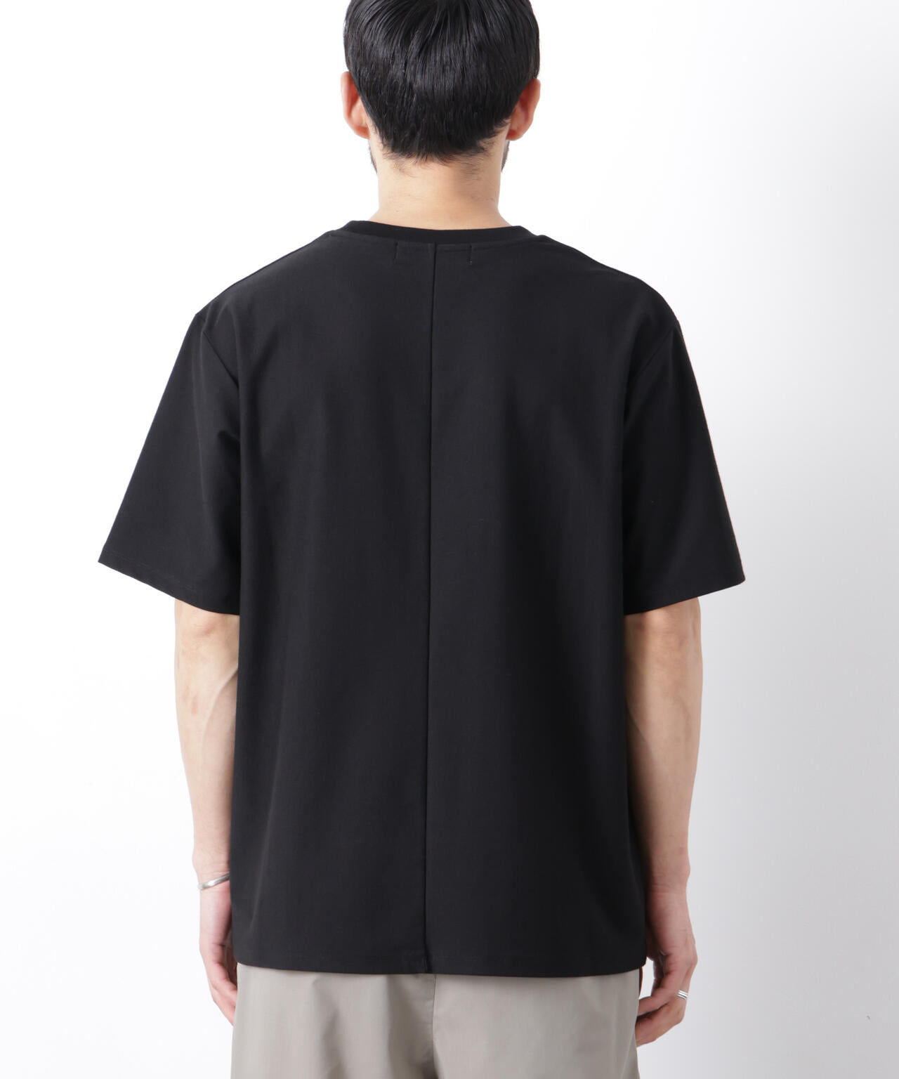 「Meaningful Continuity」coveross(R) ツイル調 冷感プレーティング天竺 ポケットTシャツ