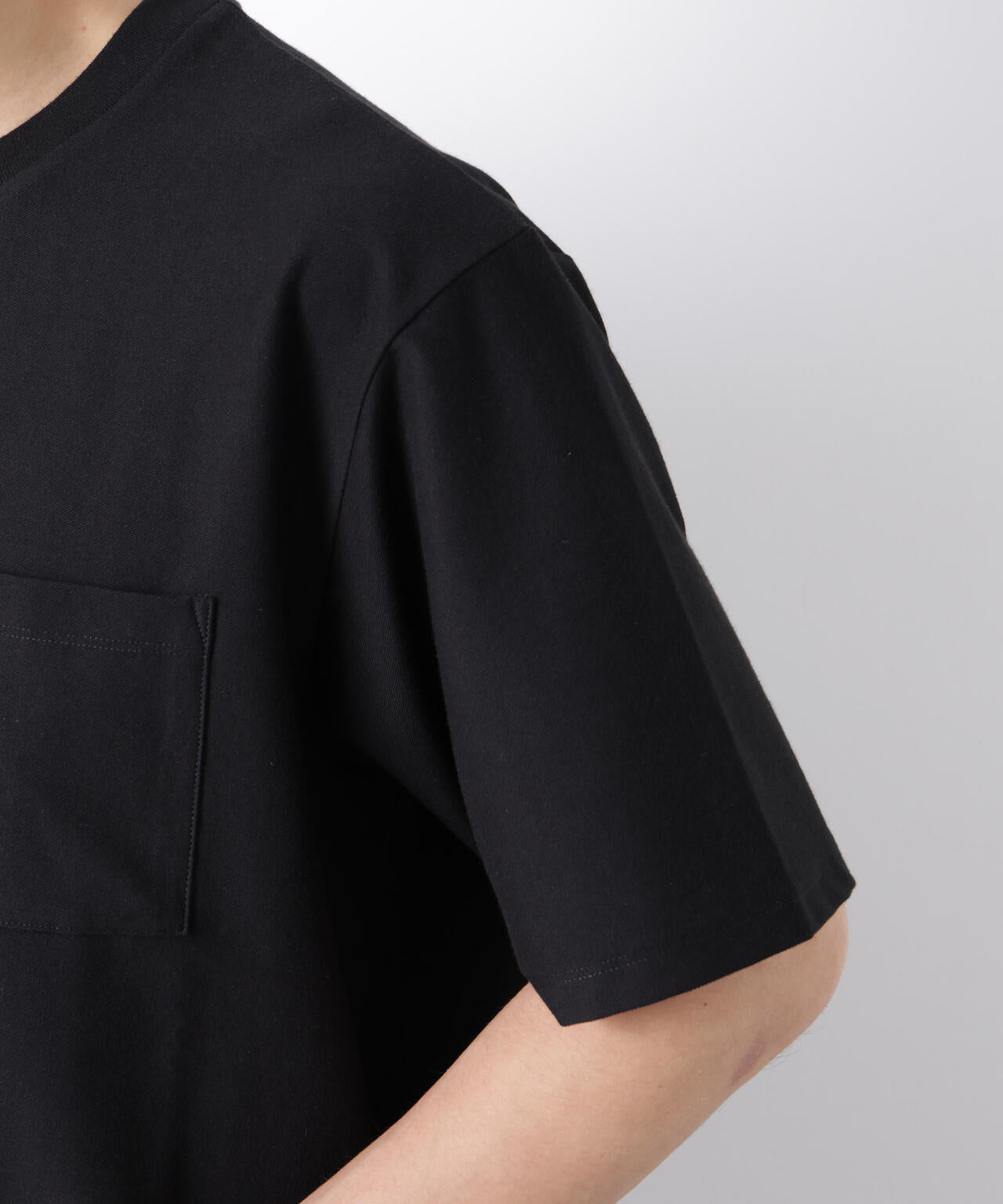 「Meaningful Continuity」coveross(R) ツイル調 冷感プレーティング天竺 ポケットTシャツ