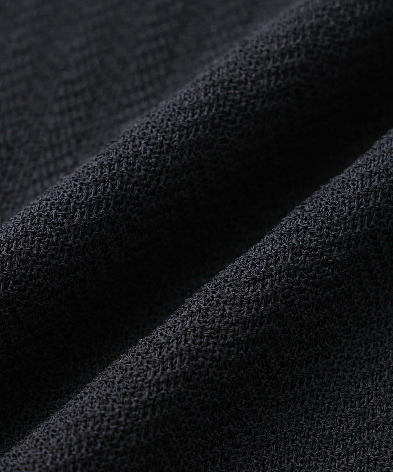 「モダンコンフォート」ヘリンボン クルーネックTシャツ 半袖