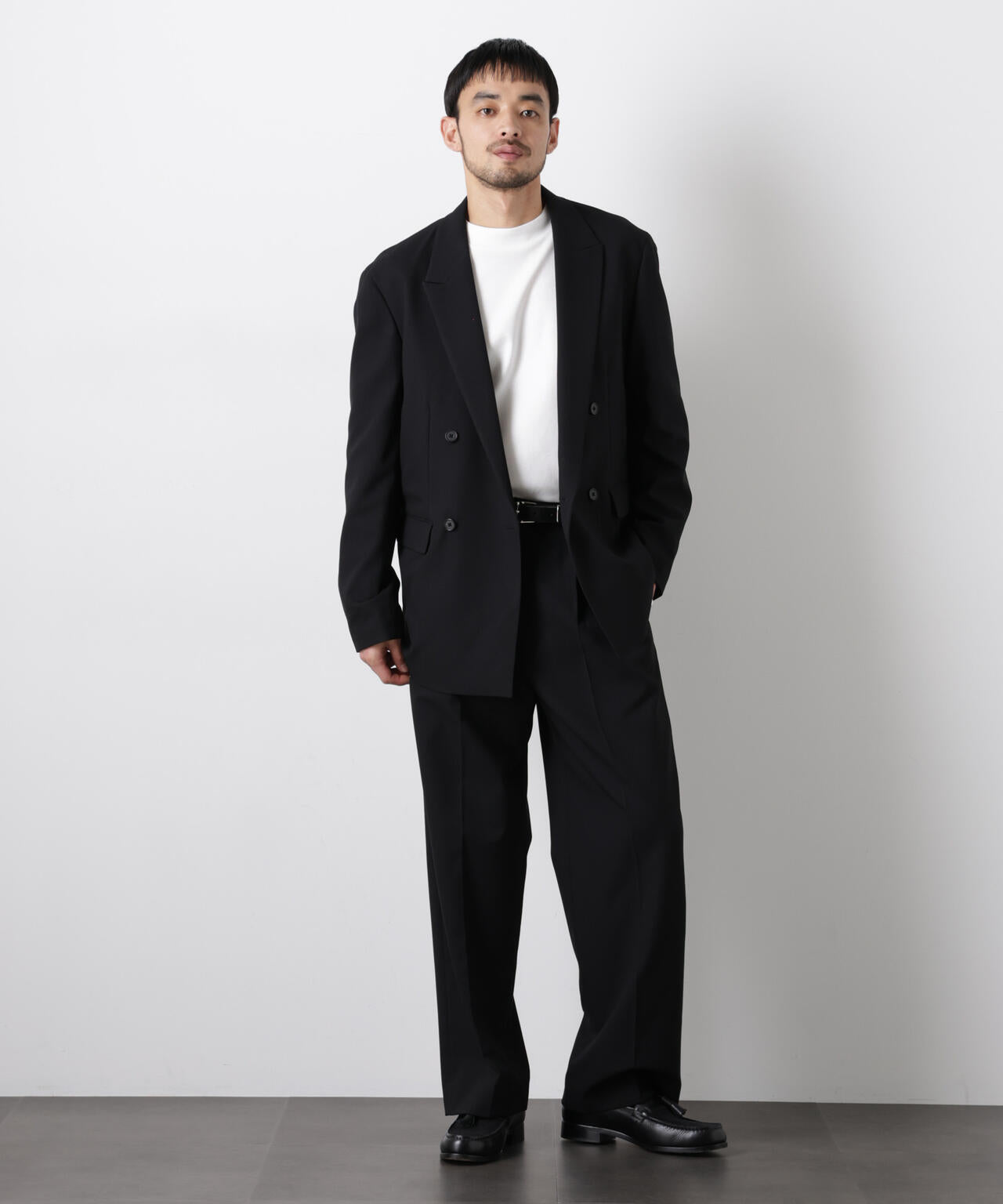 Reflax(R)オックスストレートパンツ（セットアップ可)