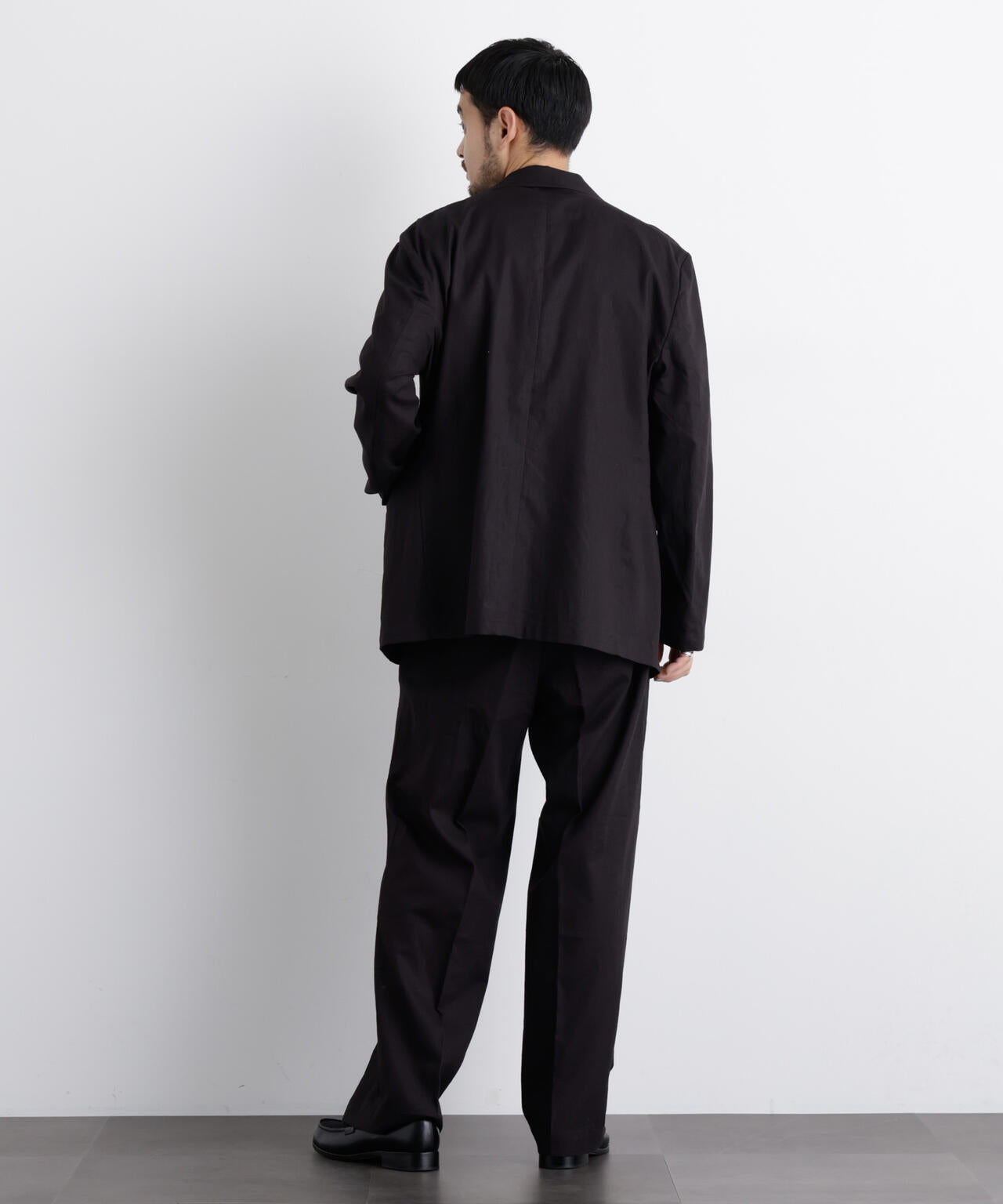 ｢FRENCH LINEN｣ リネンコットンストレートパンツ（セットアップ可）