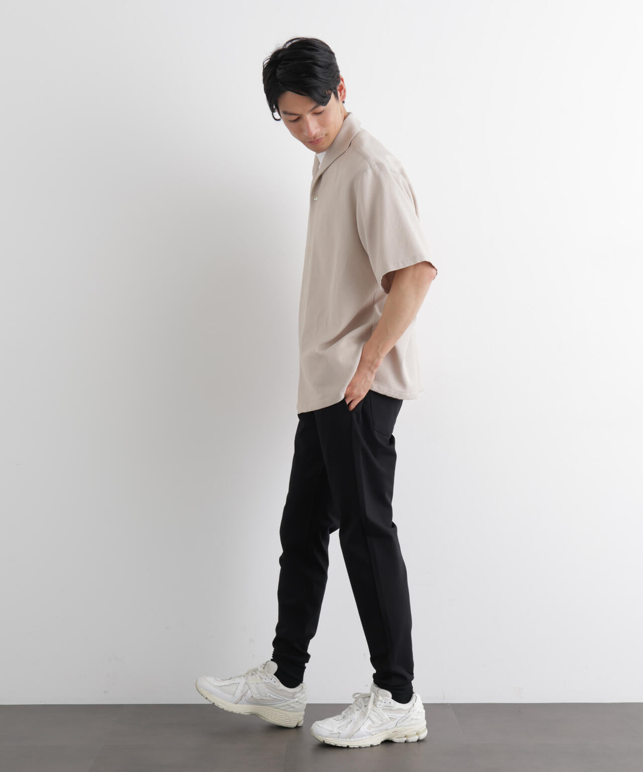 「Meaningful Continuity」coveross(R) レーヨンジャージージョガーパンツ