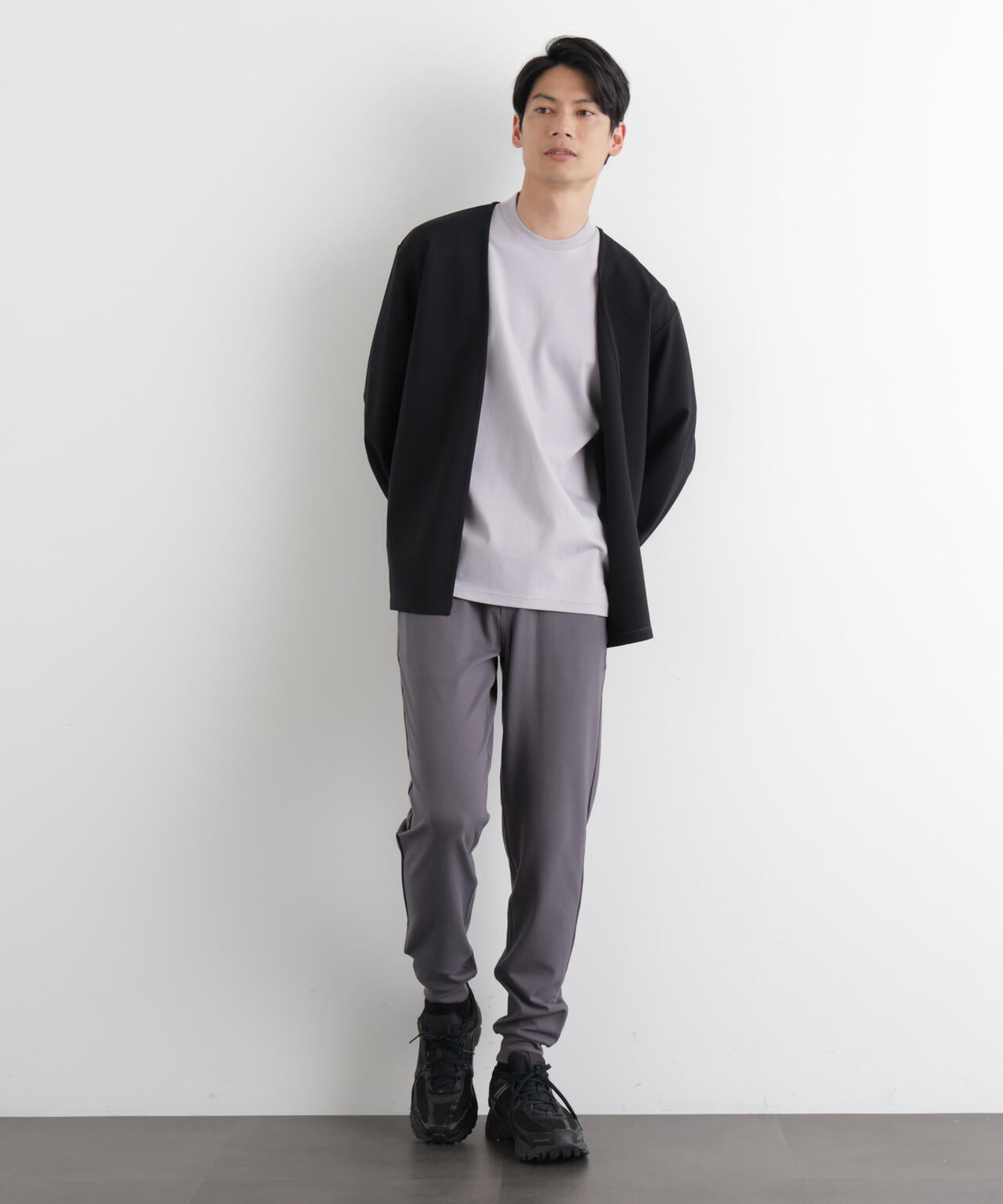 「Meaningful Continuity」coveross(R) レーヨンジャージージョガーパンツ