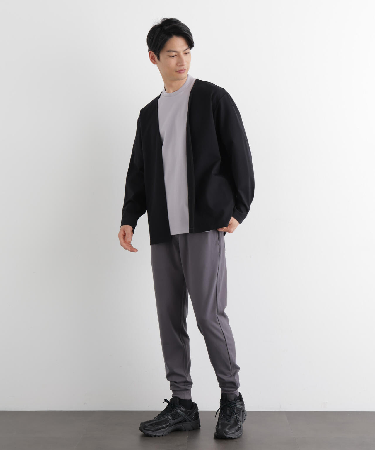 「Meaningful Continuity」coveross(R) レーヨンジャージージョガーパンツ