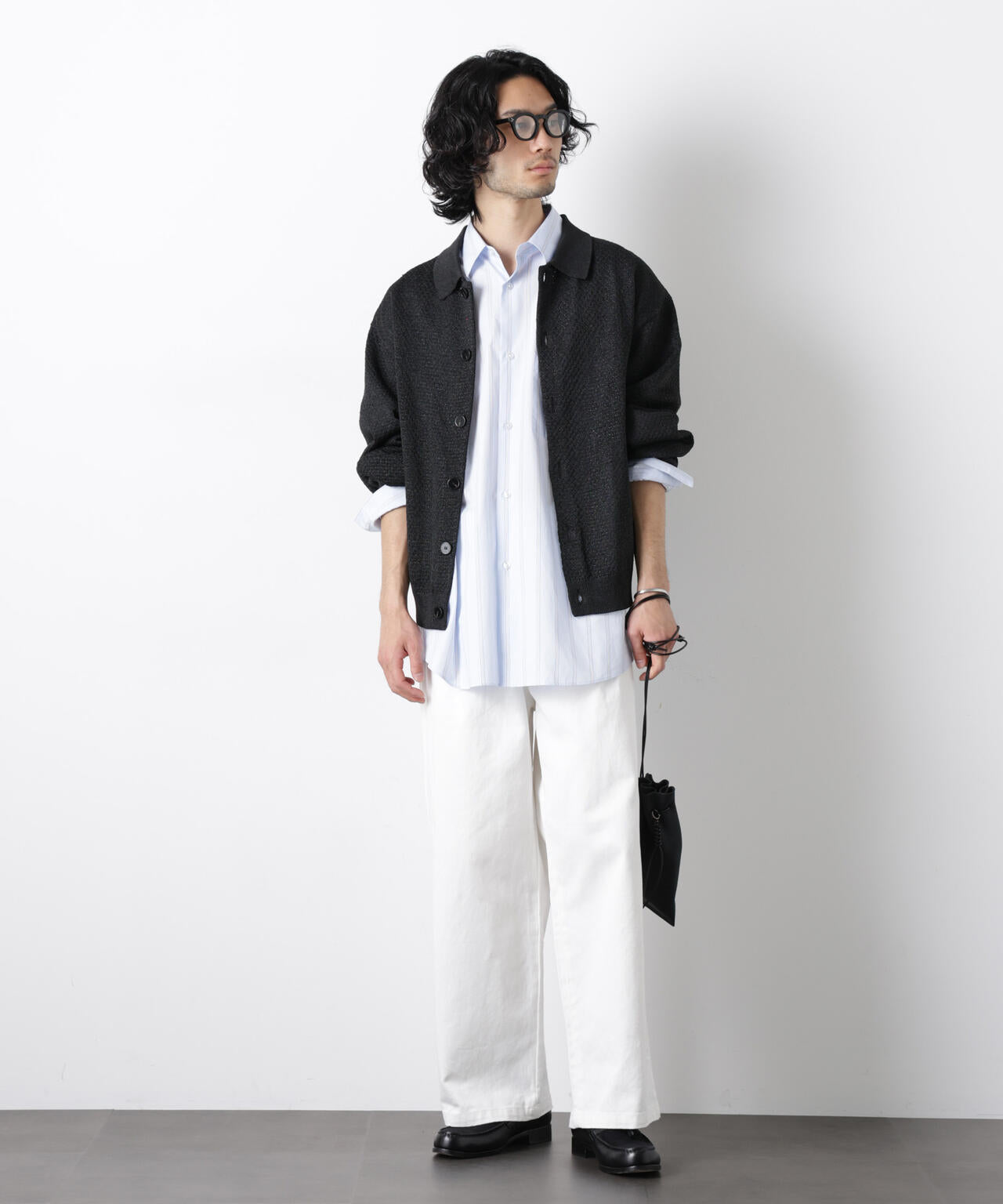 ｢OtoNANO｣大人のワイドデニムパンツ