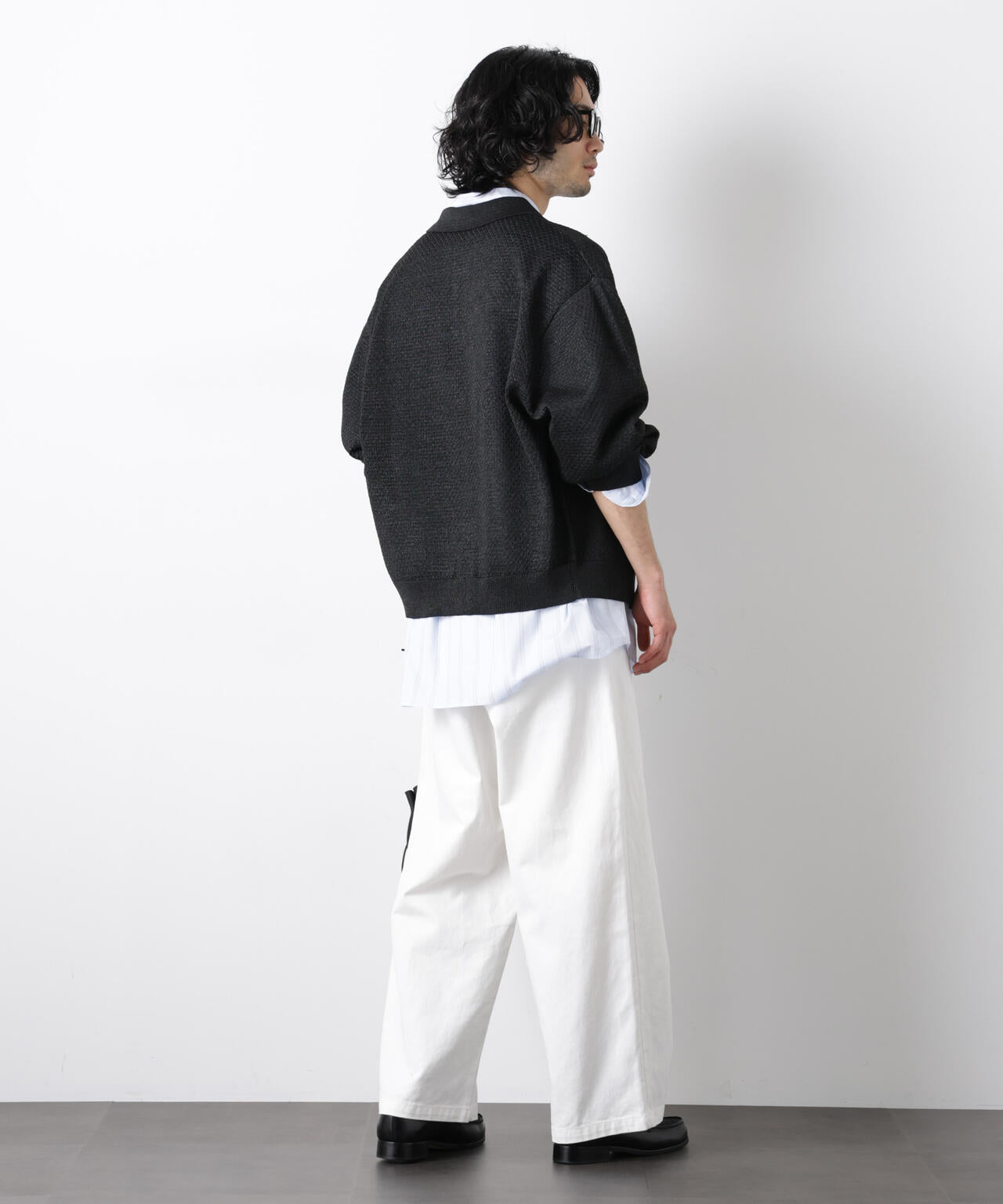 ｢OtoNANO｣大人のワイドデニムパンツ