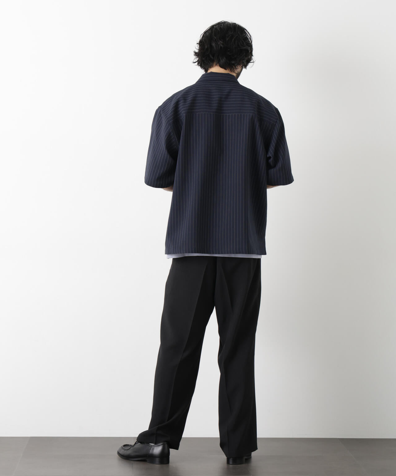 「メランジドライ」ワイドスラックス(セットアップ可)