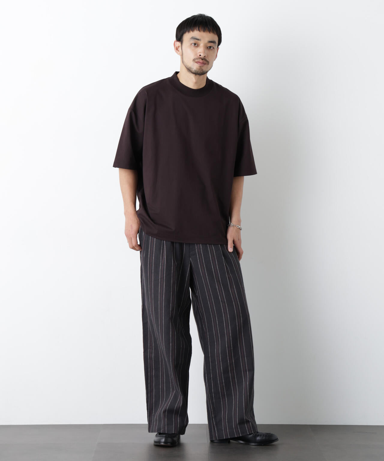 ｢FRENCH LINEN｣ ストライプスラックス