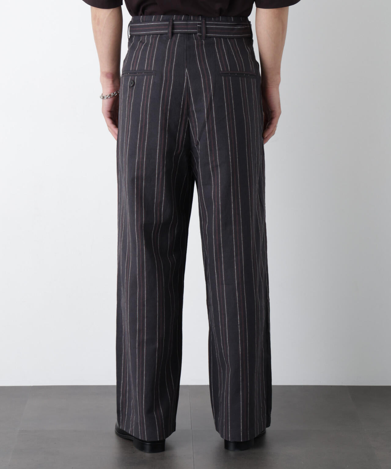 ｢FRENCH LINEN｣ ストライプスラックス