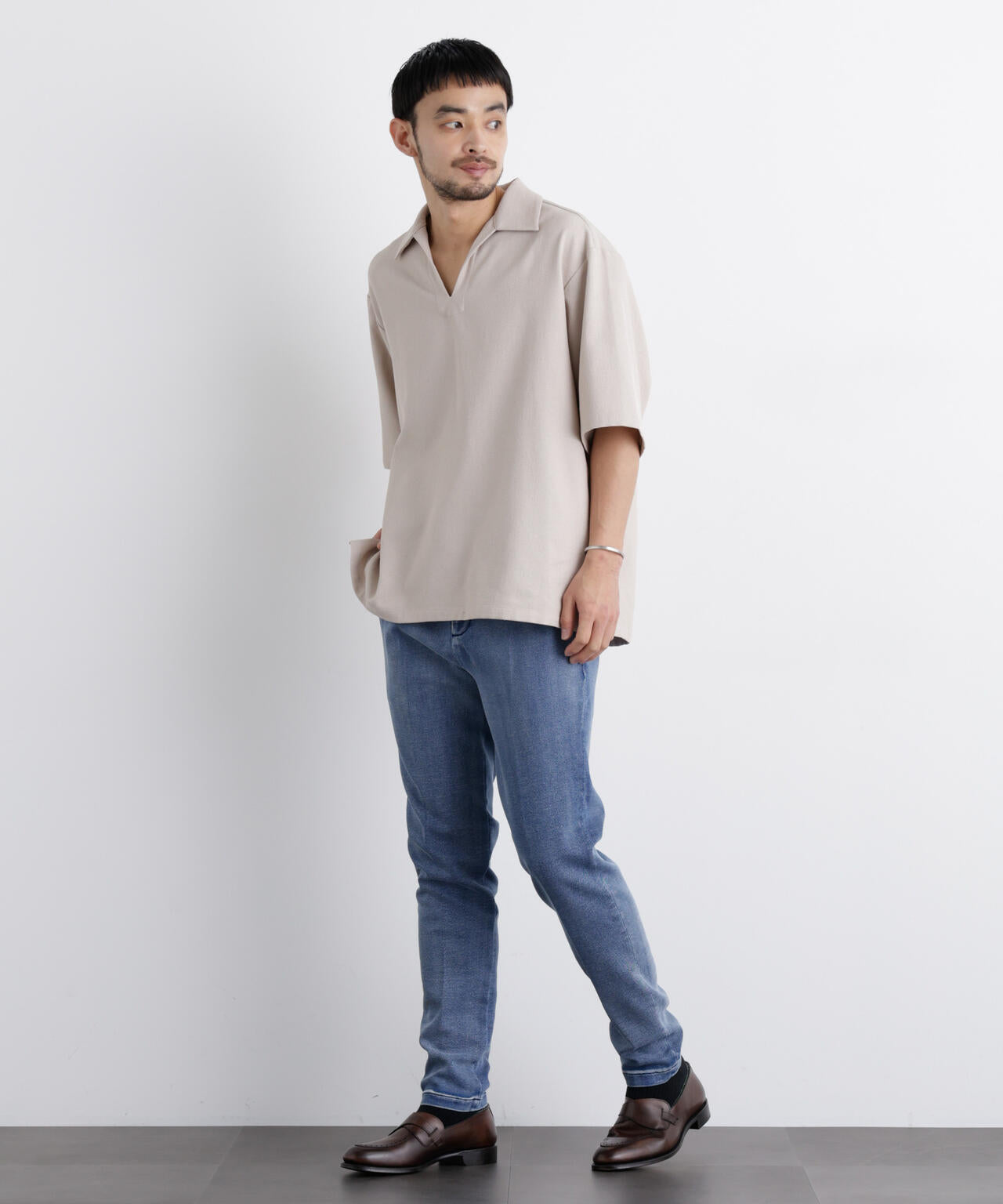 ｢Meaningful Continuity｣ ストレッチデニムトラウザーズ