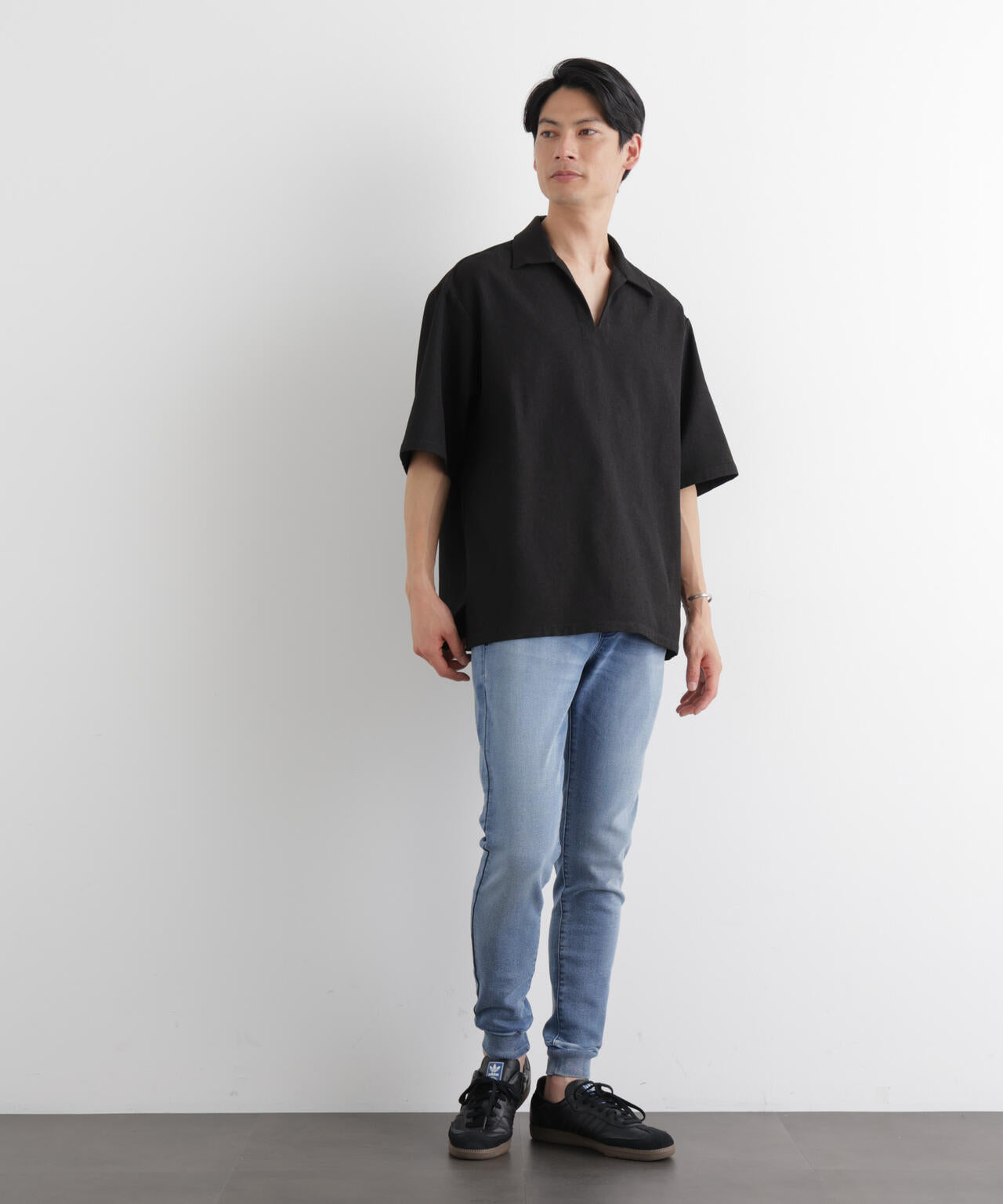 ｢Meaningful Continuity｣ ストレッチデニムジョガーパンツ