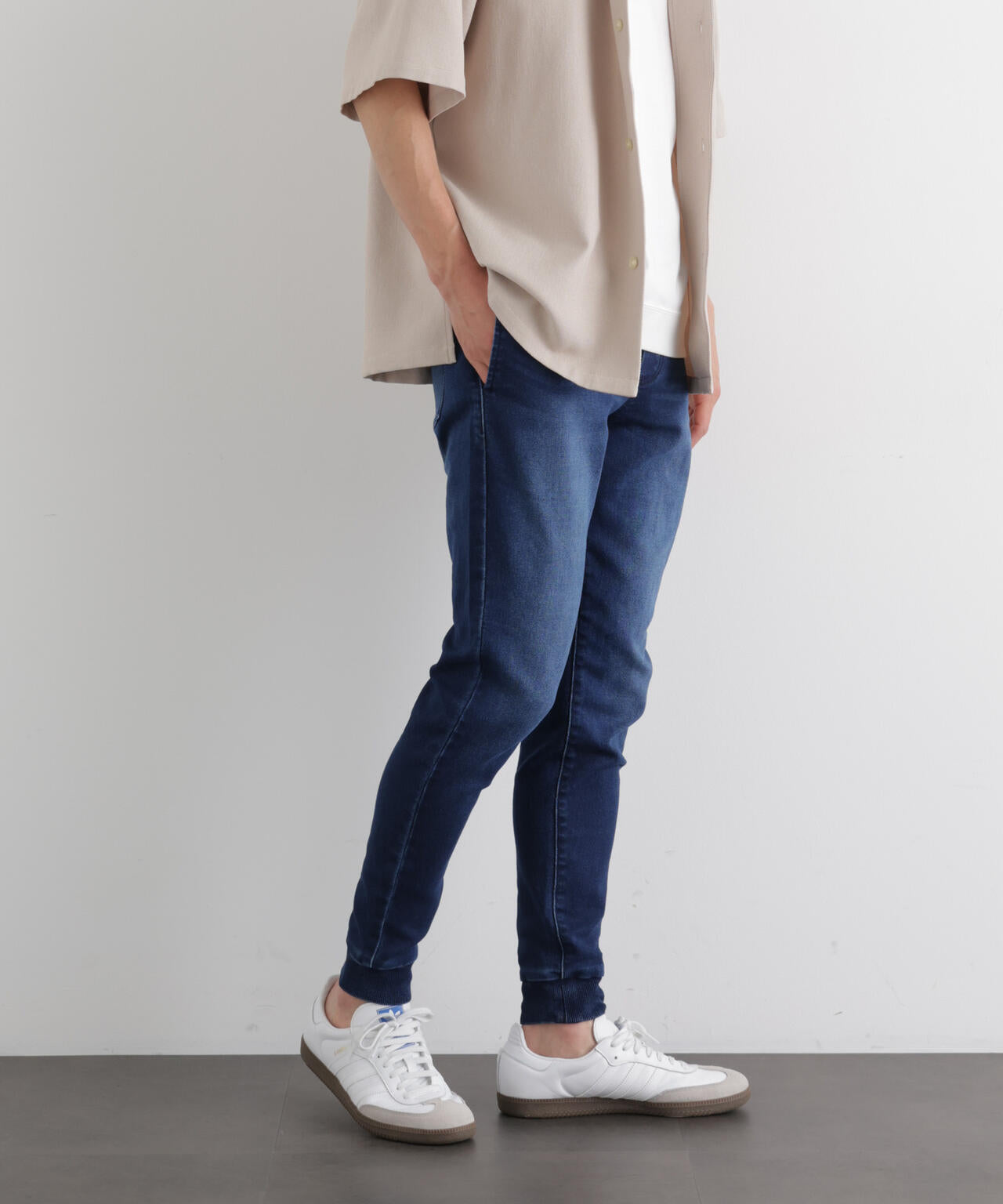 ｢Meaningful Continuity｣ ストレッチデニムジョガーパンツ