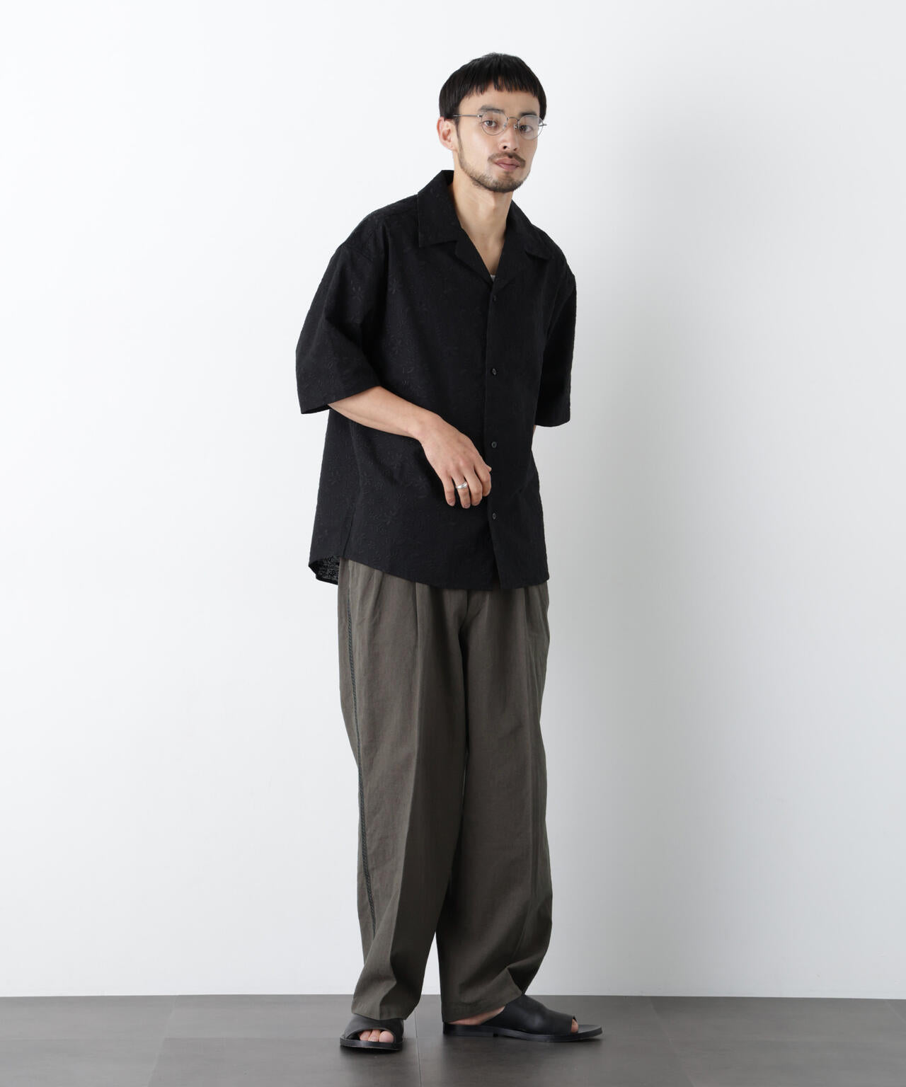 ｢OtoNANO｣×masoret 側章パンツ
