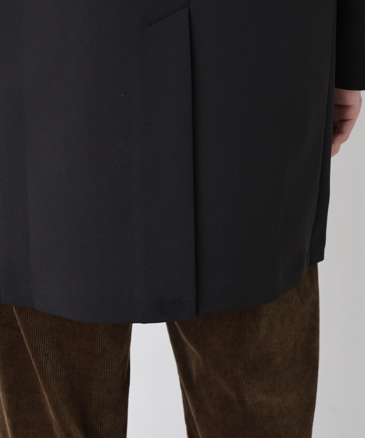 DOWN FABRIC チェスターフィールドコート