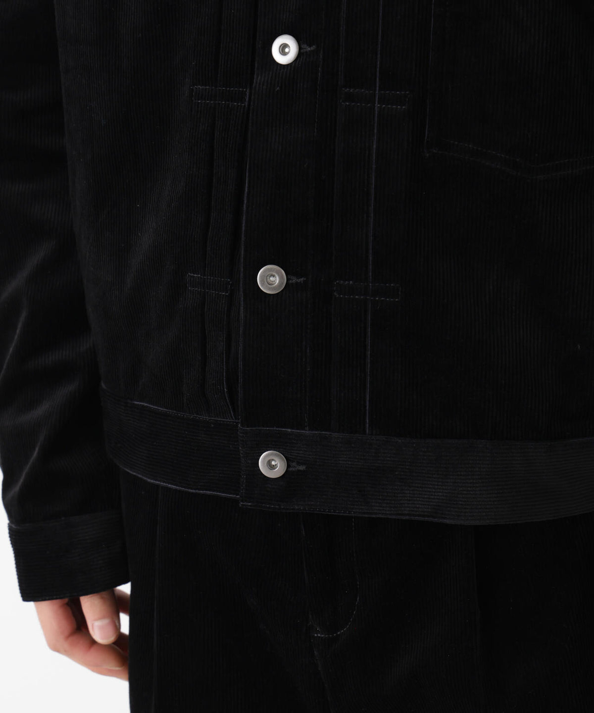 STRETCH CORDUROY トラッカージャケット(セットアップ可)
