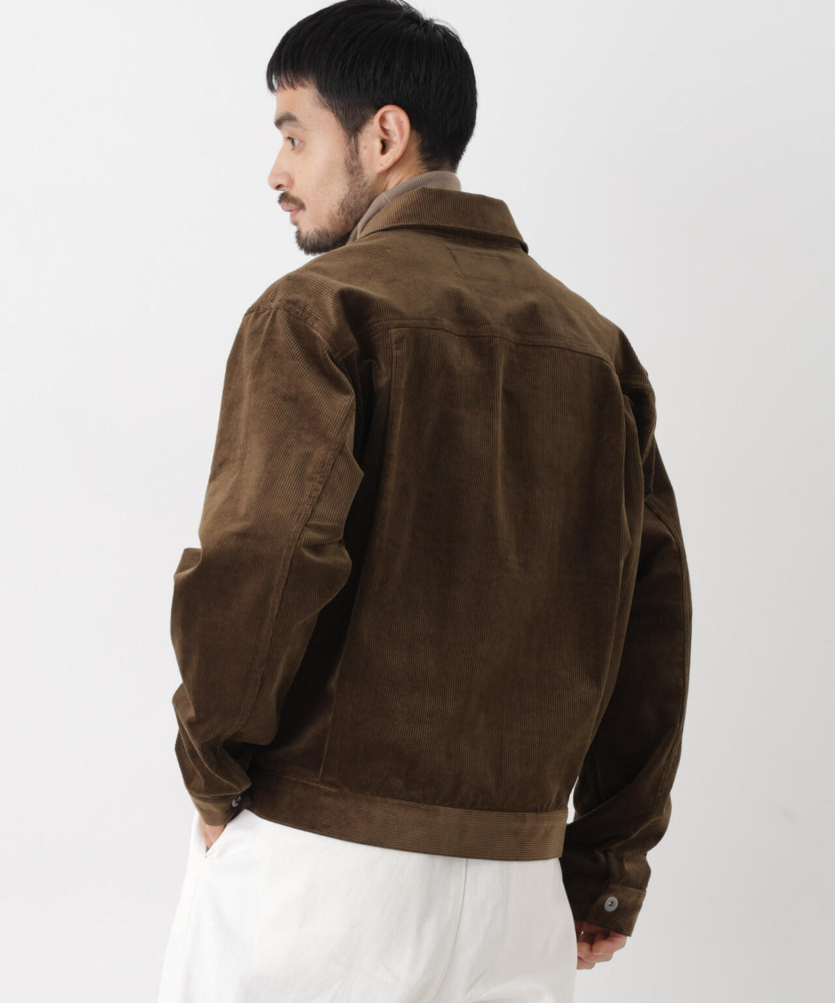 STRETCH CORDUROY トラッカージャケット(セットアップ可)