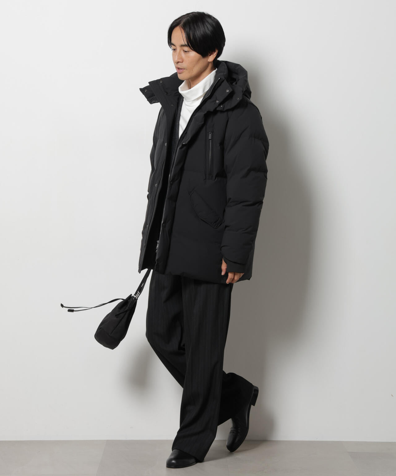 「西川ダウン(R)」SOLOTEX ミドル丈ダウン