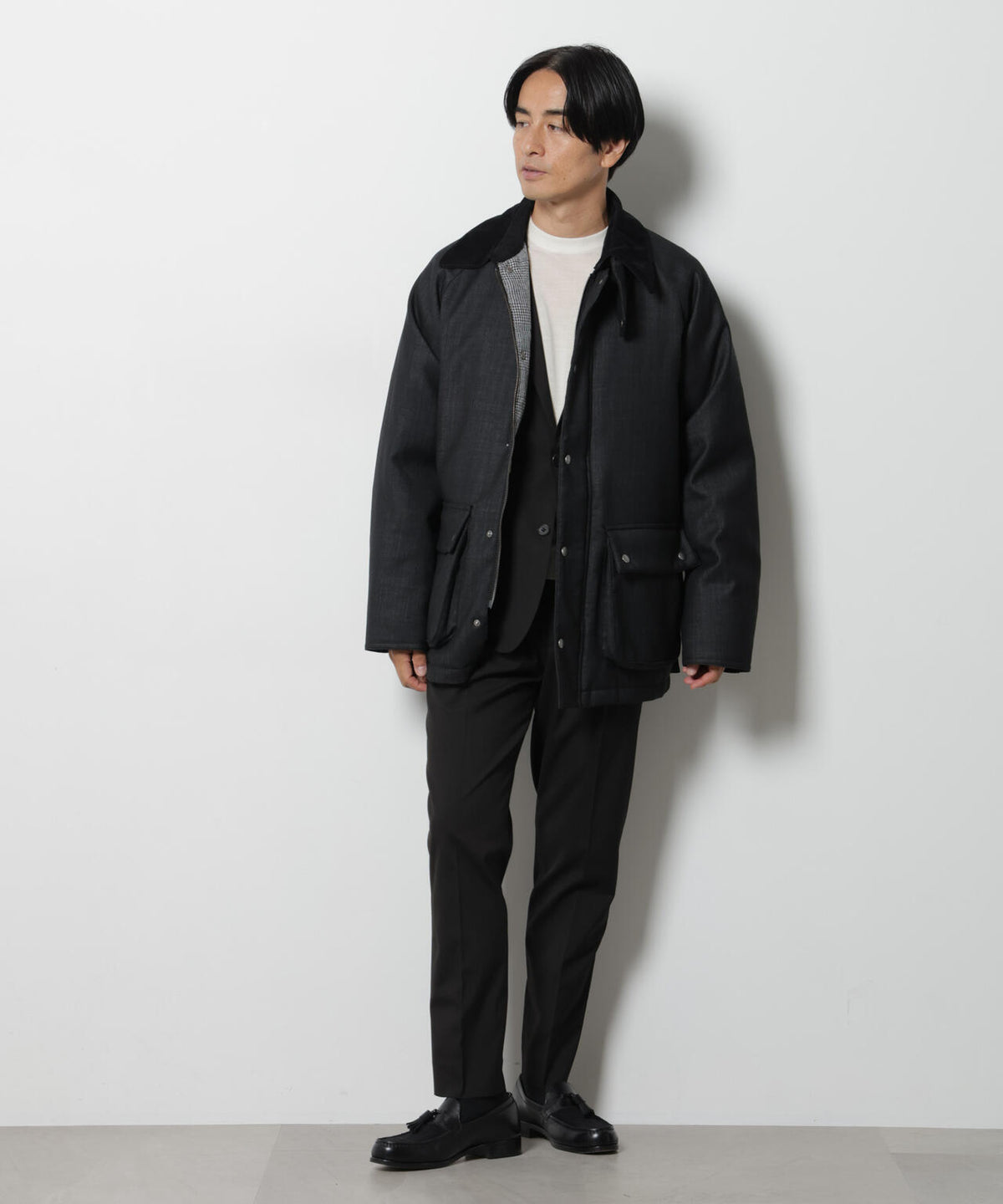 「My西川ダウン(R)」ウールデニムハンティングダウン