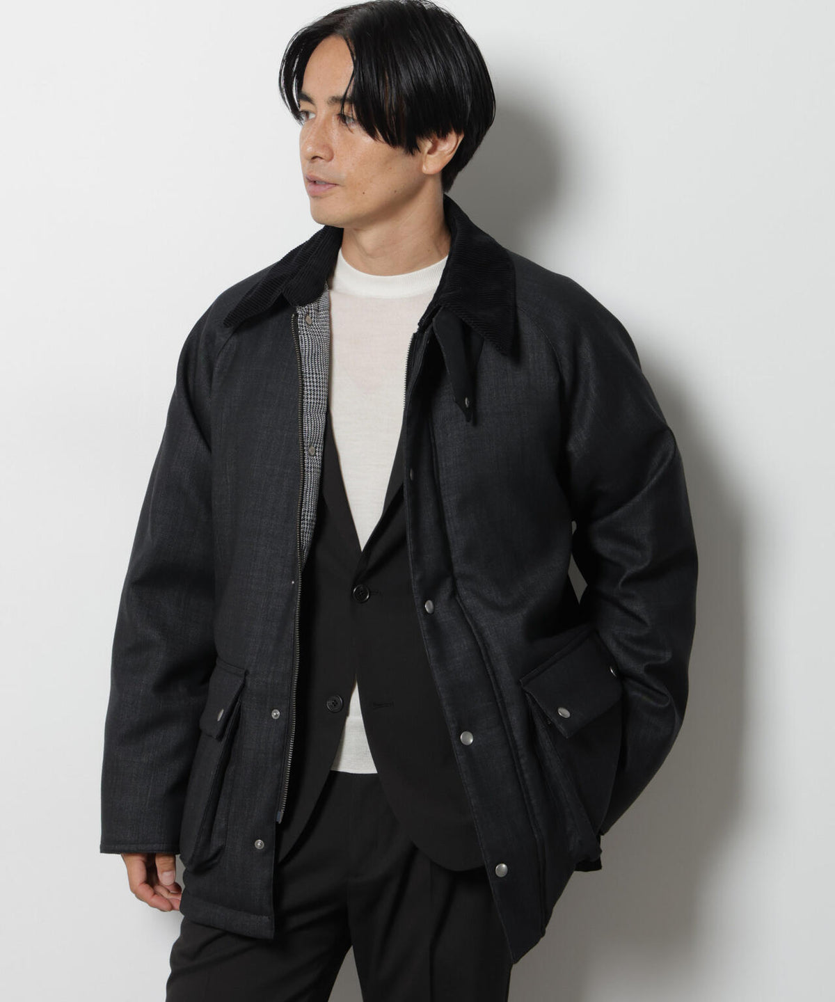 「My西川ダウン(R)」ウールデニムハンティングダウン