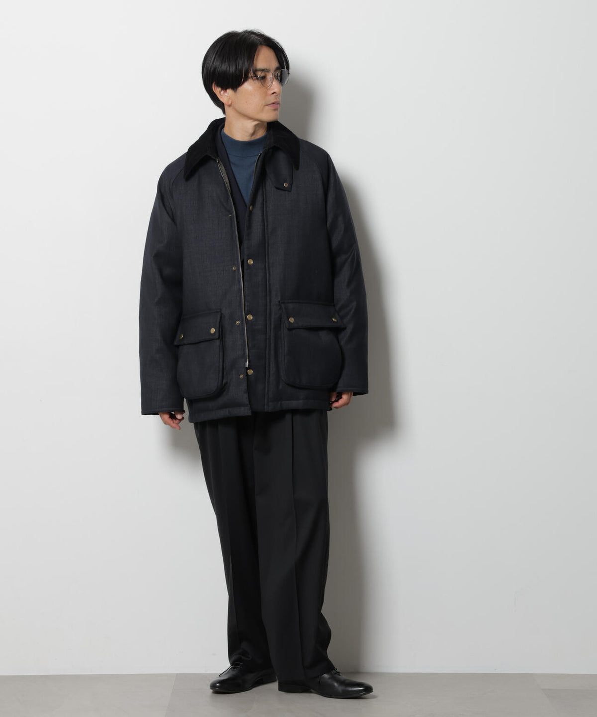 「My西川ダウン(R)」ウールデニムハンティングダウン