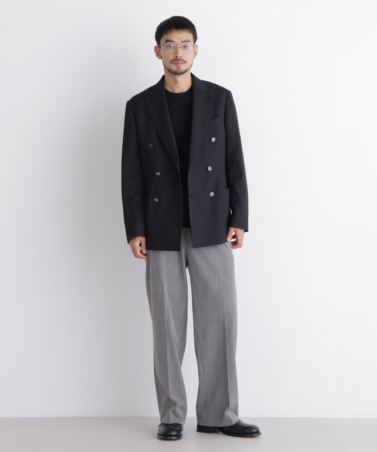 「DamerinoJacket」TWオールシーズンドビーダブルブレストブレザー