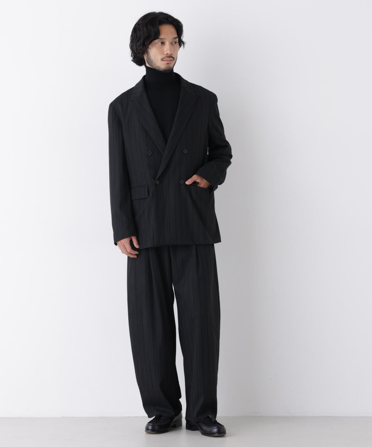 ｢DELEGANT｣ ダブルブレストジャケット（セットアップ可）