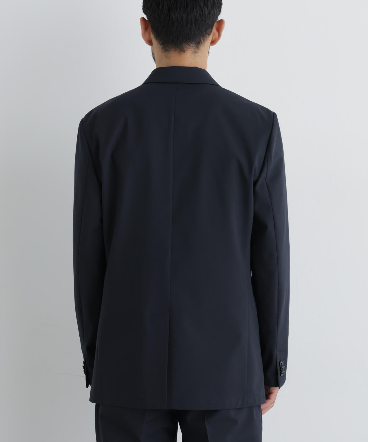 【大人気セットアップ】「Damerino」ウールライクトロストレッチセットアップ/WASHABLE