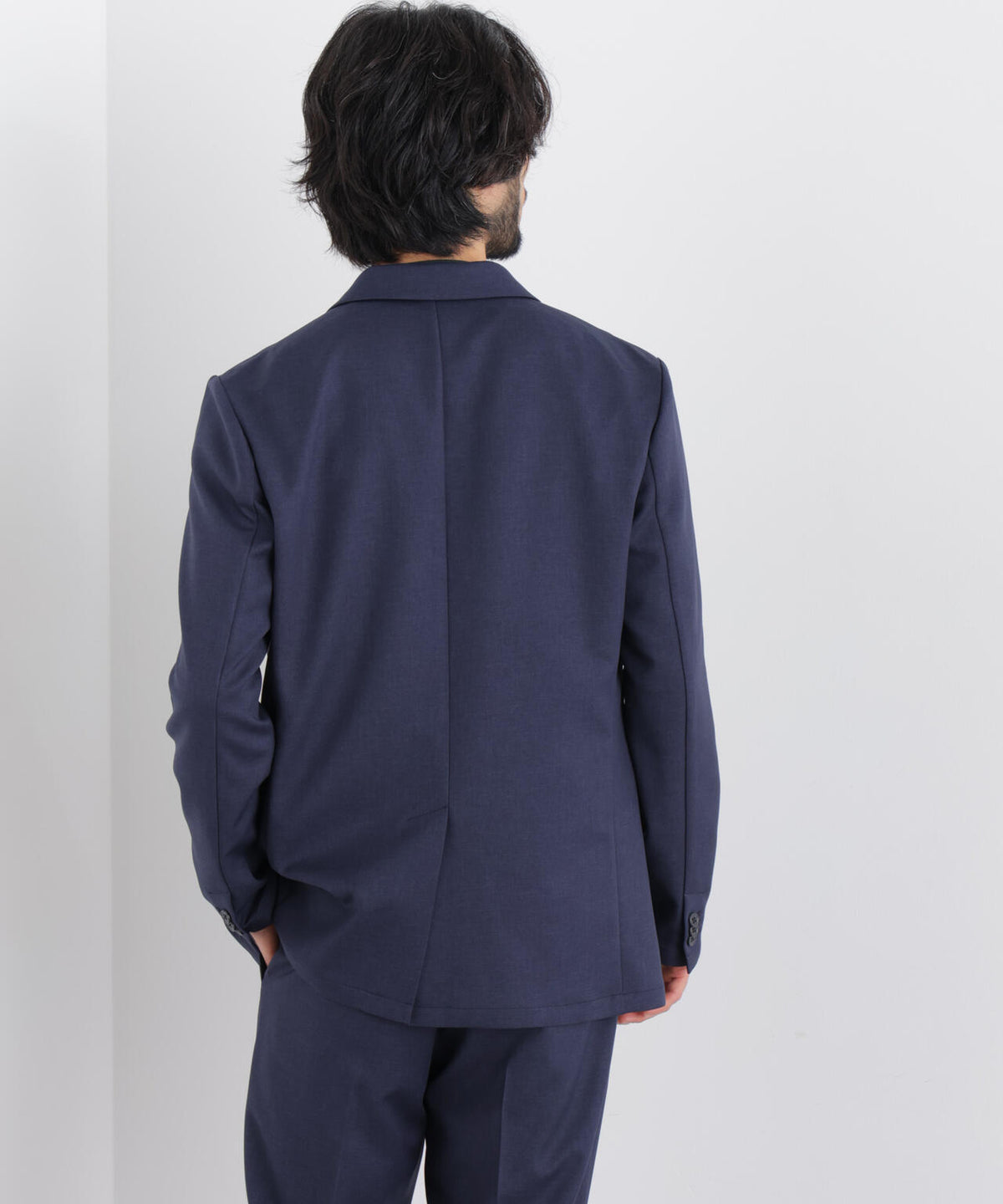 【イージーケア/防シワ】「Damerino」WOLSTAR(R) ツイルストレッチセットアップ/イージーケア