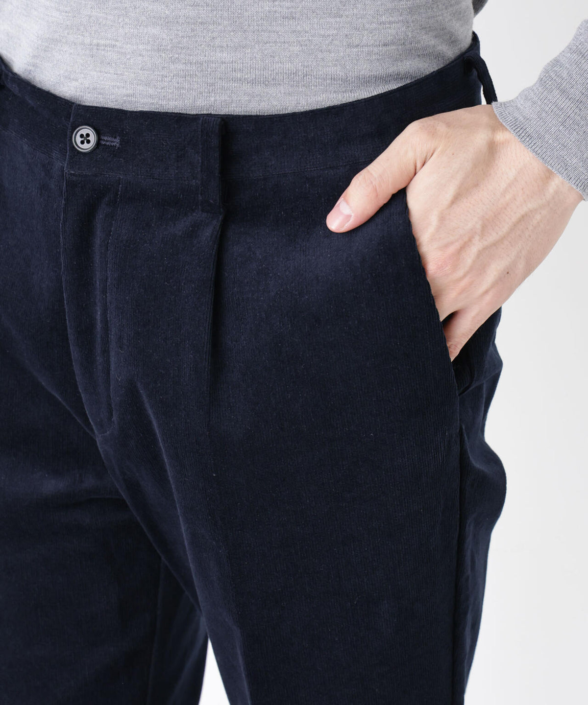 ｢Damerino｣コットンコーデュロイストレッチセットアップ