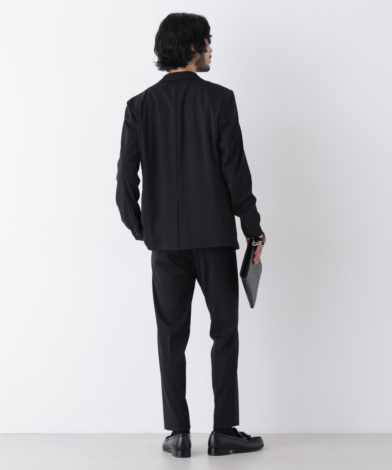 【大人気セットアップ】｢Damerino｣T/R パウダリー2WAYストレッチセットアップ
