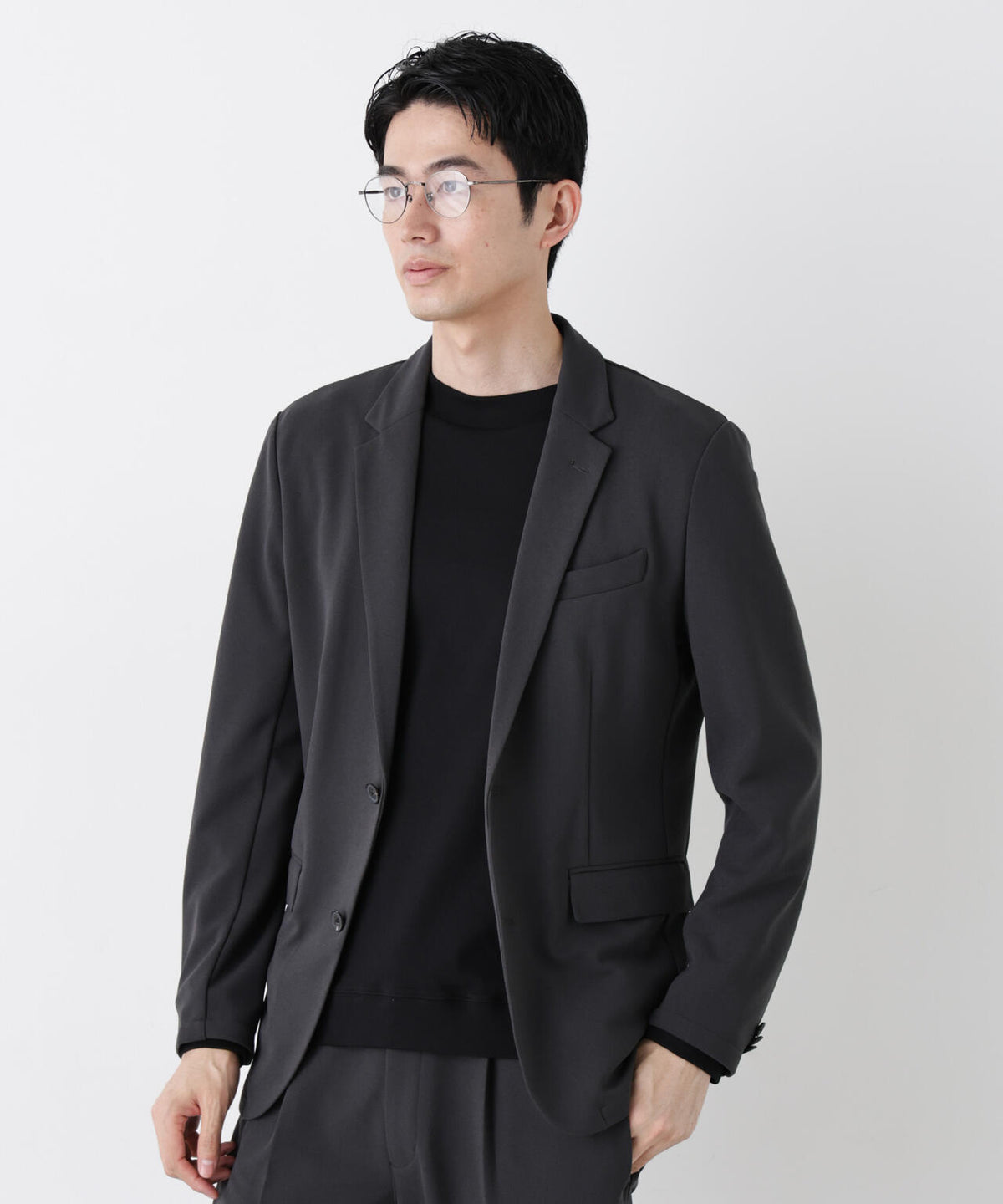 【防シワ/マシンウォッシャブル】｢DamerinoPack｣forJetSetterブークレジャージセットアップ