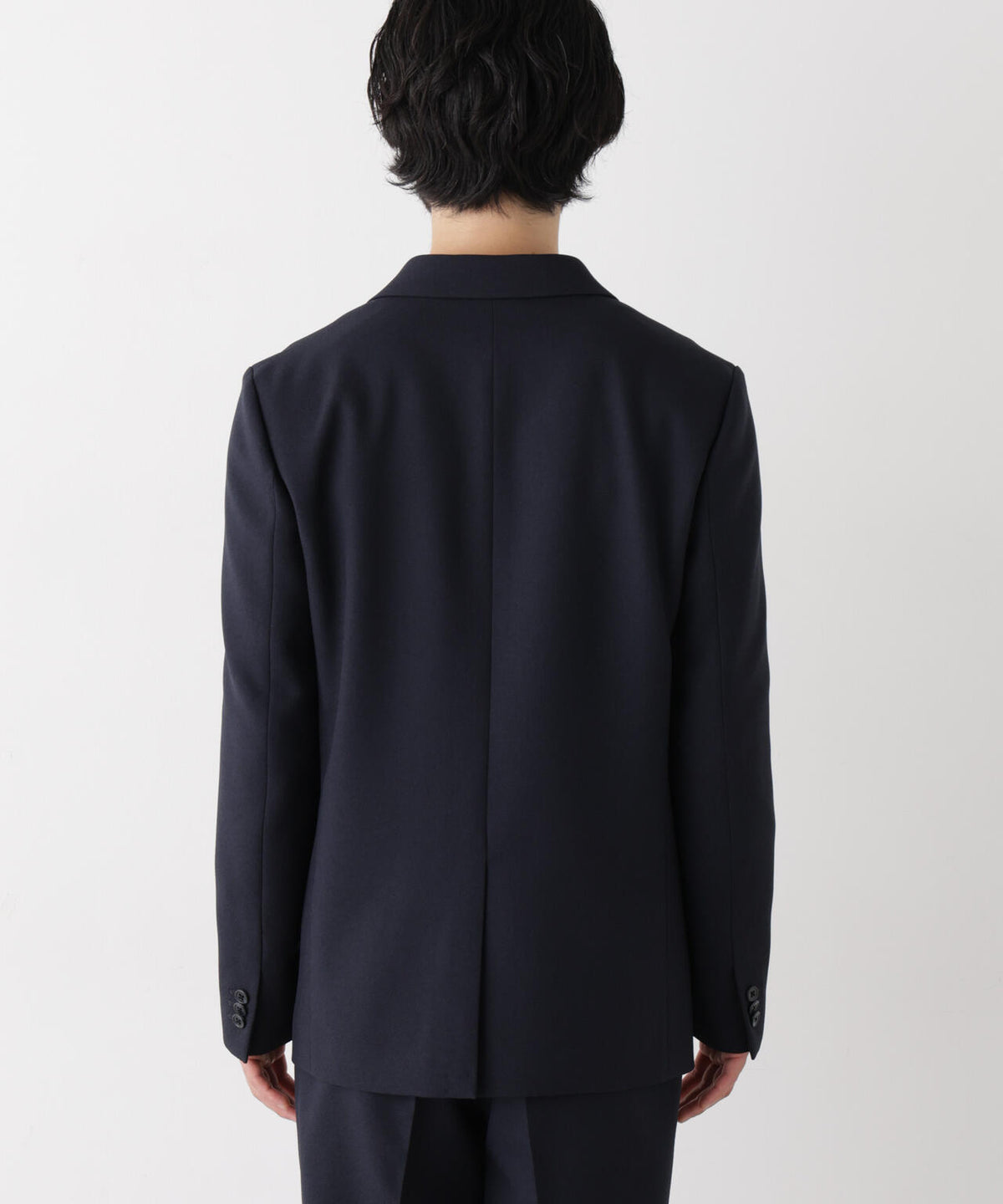 【ストレッチ/ウォッシャブル/防シワ】｢Damerino｣メランジオックスストレッチセットアップ