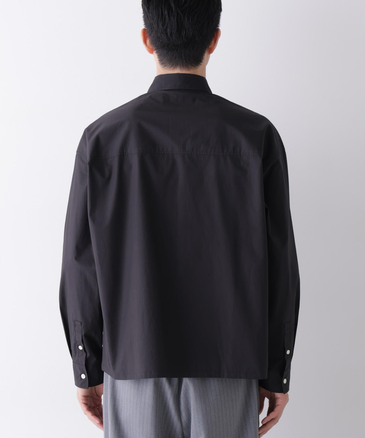 ｢James Fabric｣ ボクシークロップドシャツブルゾン