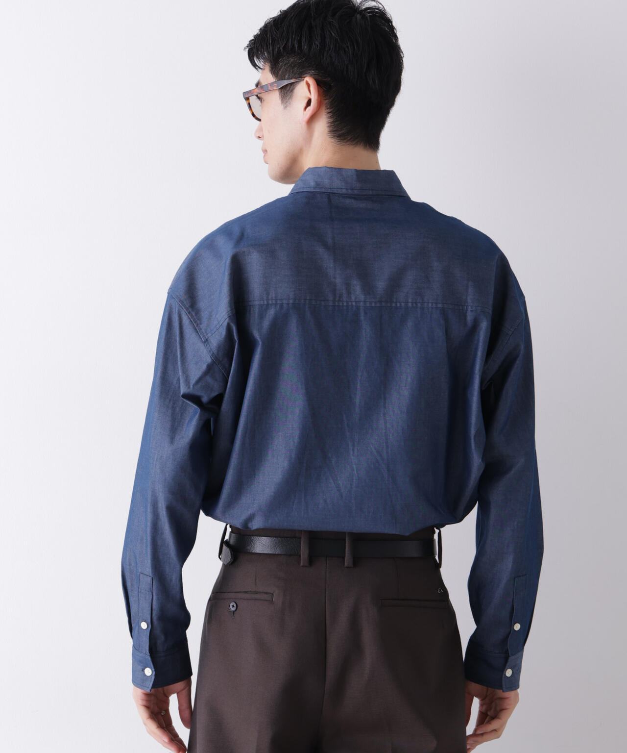 ｢James Fabric｣ ボクシークロップドシャツブルゾン