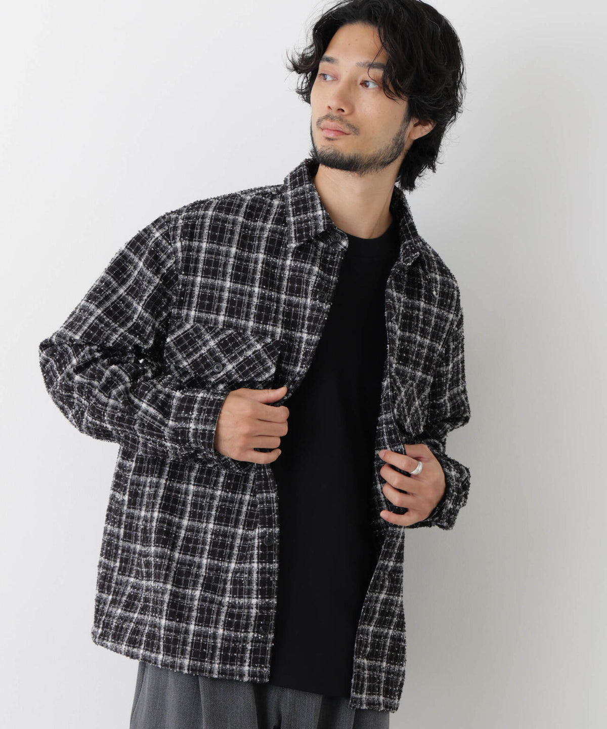 グレインネップCPOシャツ