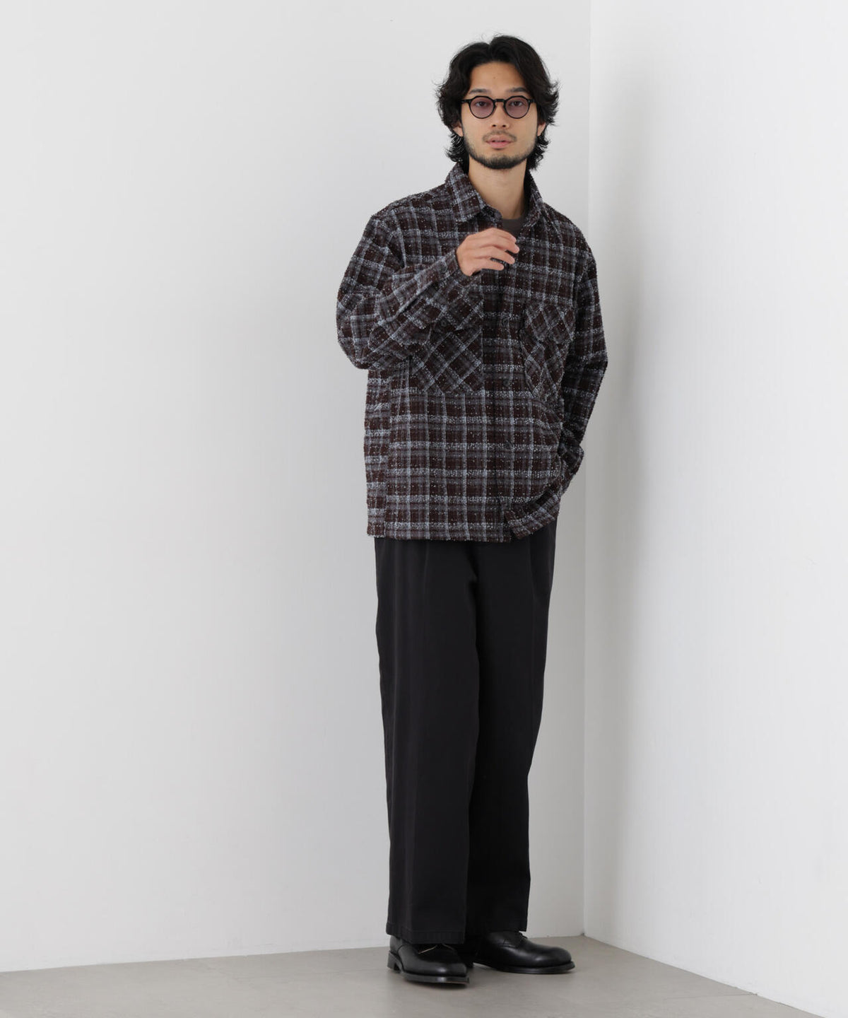 グレインネップCPOシャツ