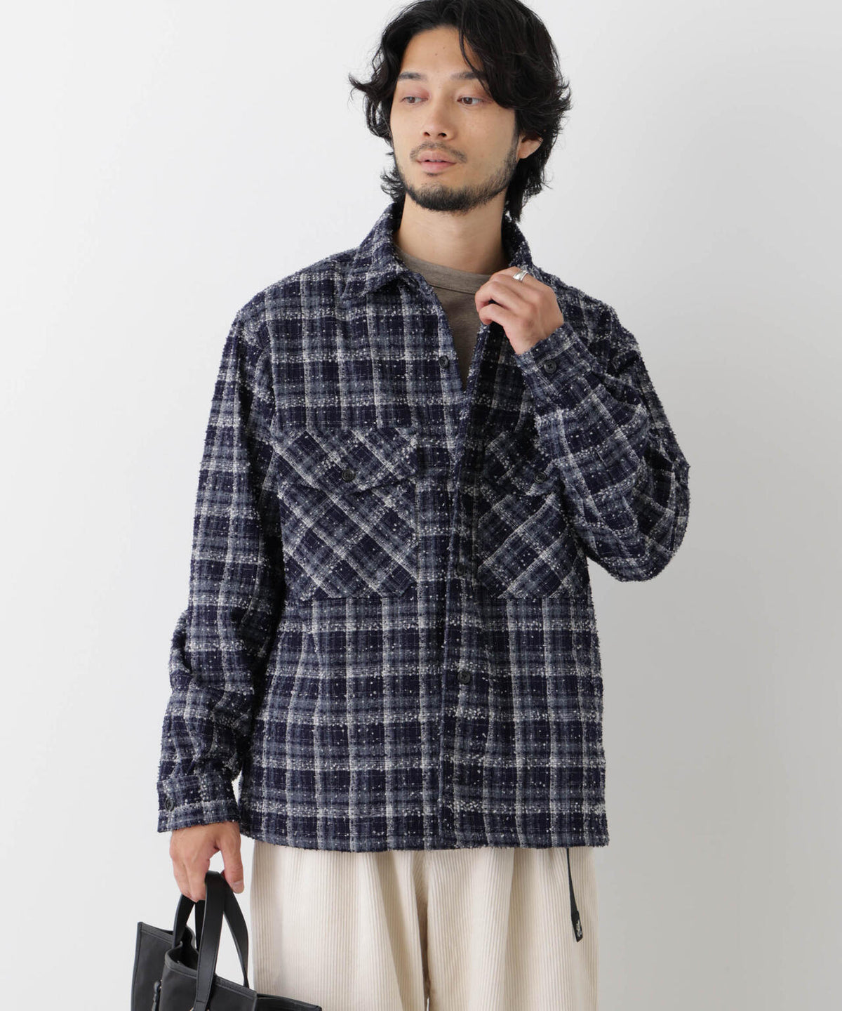 グレインネップCPOシャツ