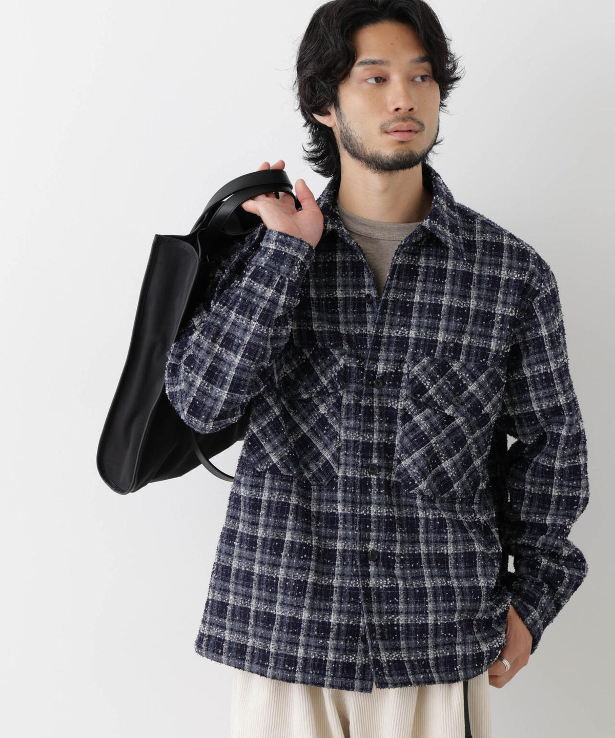 グレインネップCPOシャツ