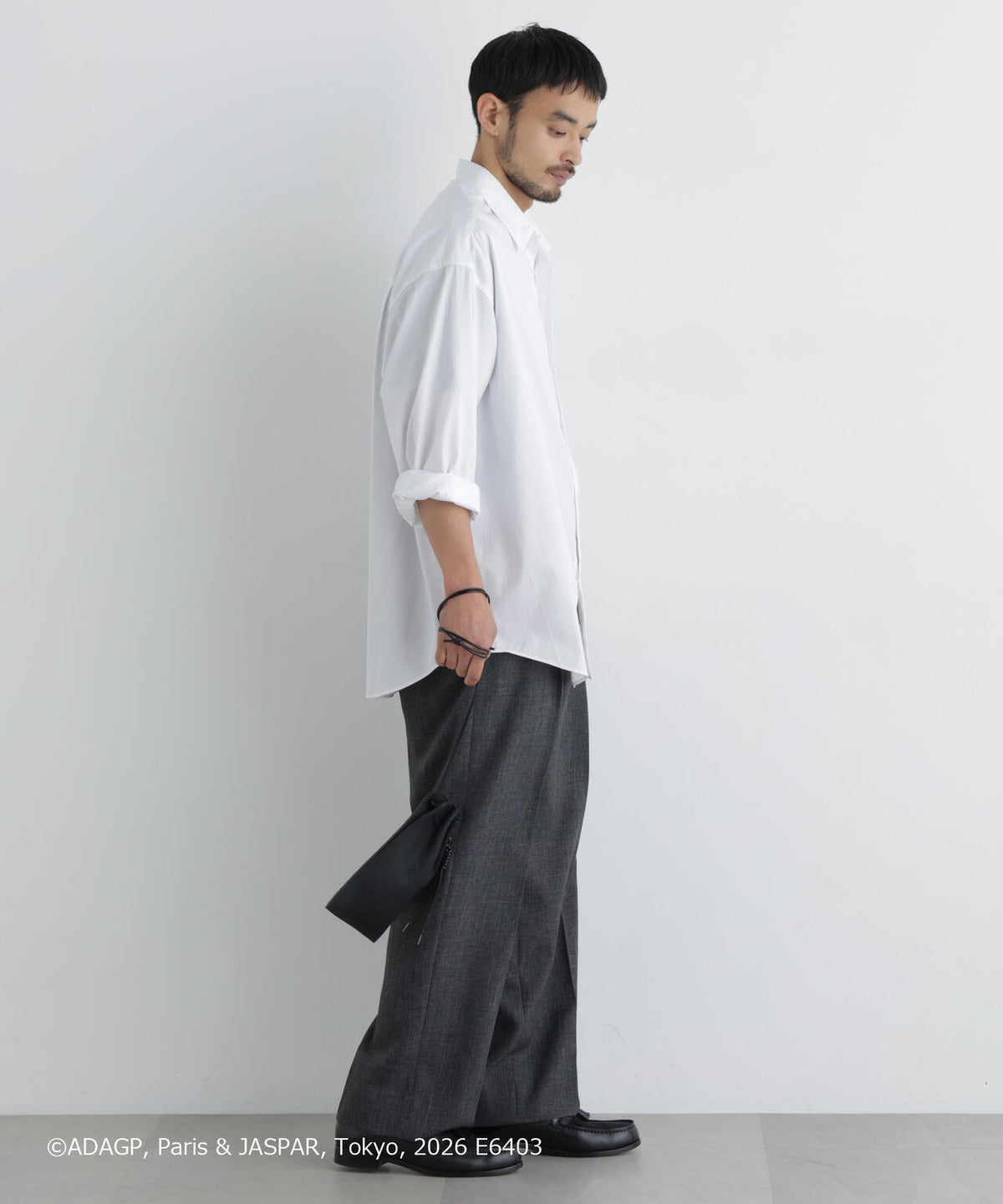 「OtoNANO｣×SAVIGNAC レタードワイドシャツ