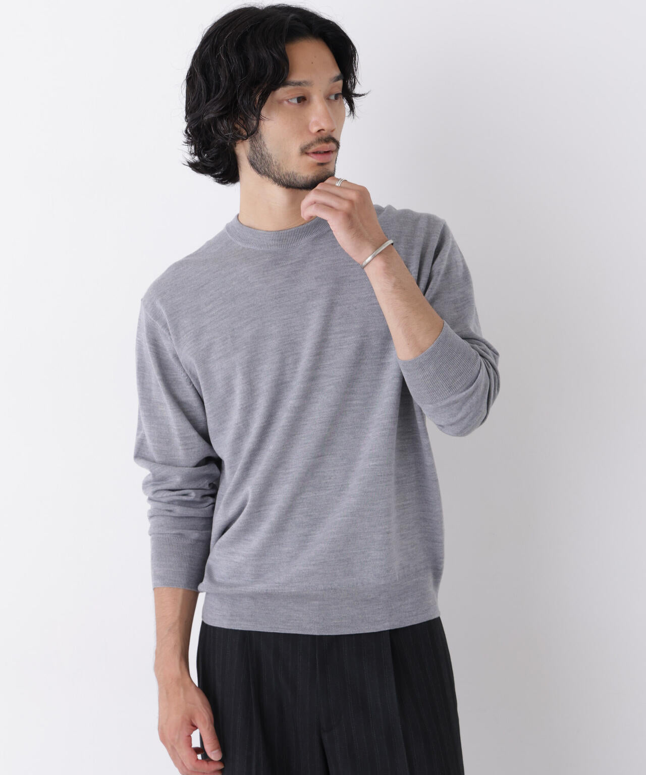 181cm　B:75 W:73 H:90 着用サイズ：L