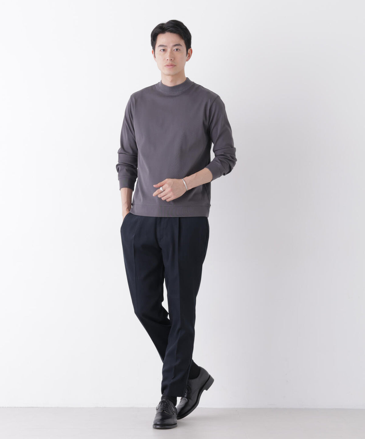 「FORMAL JERSEY」Plus デザインモックネック