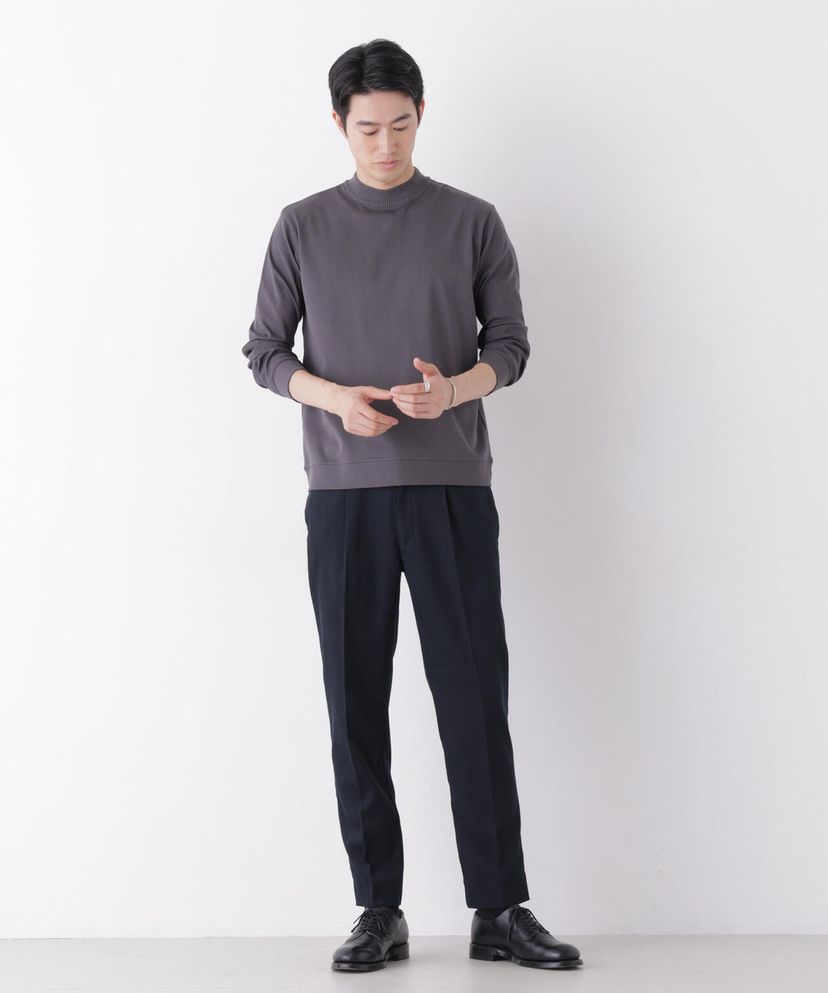 「FORMAL JERSEY」Plus デザインモックネック