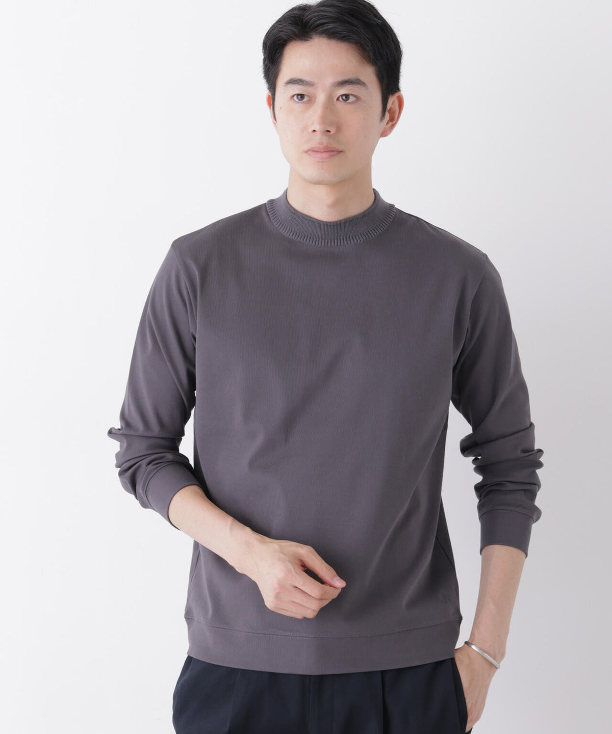 「FORMAL JERSEY」Plus デザインモックネック