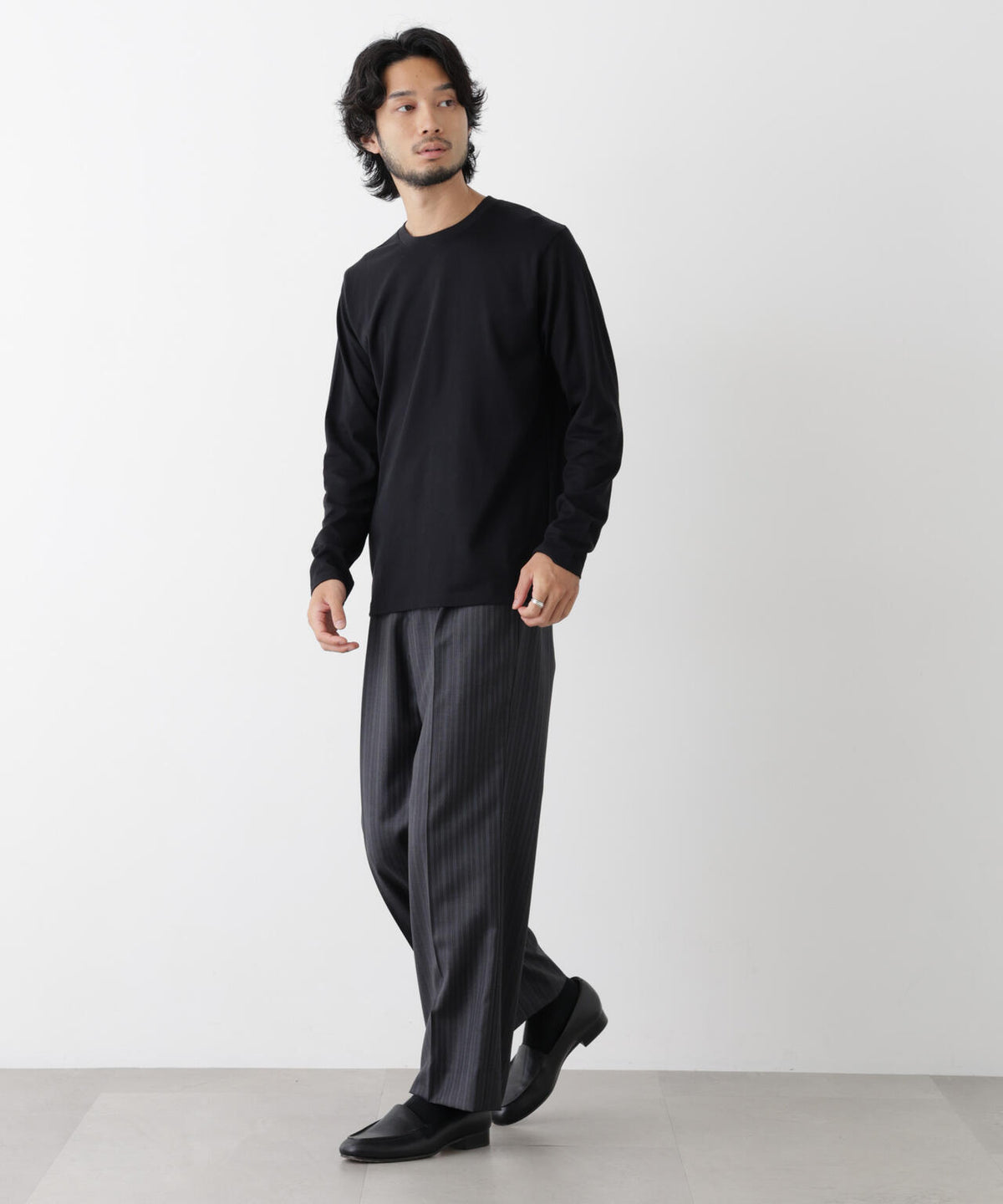 Anti Soaked(R) 汗染み防止 クルーネックTシャツ